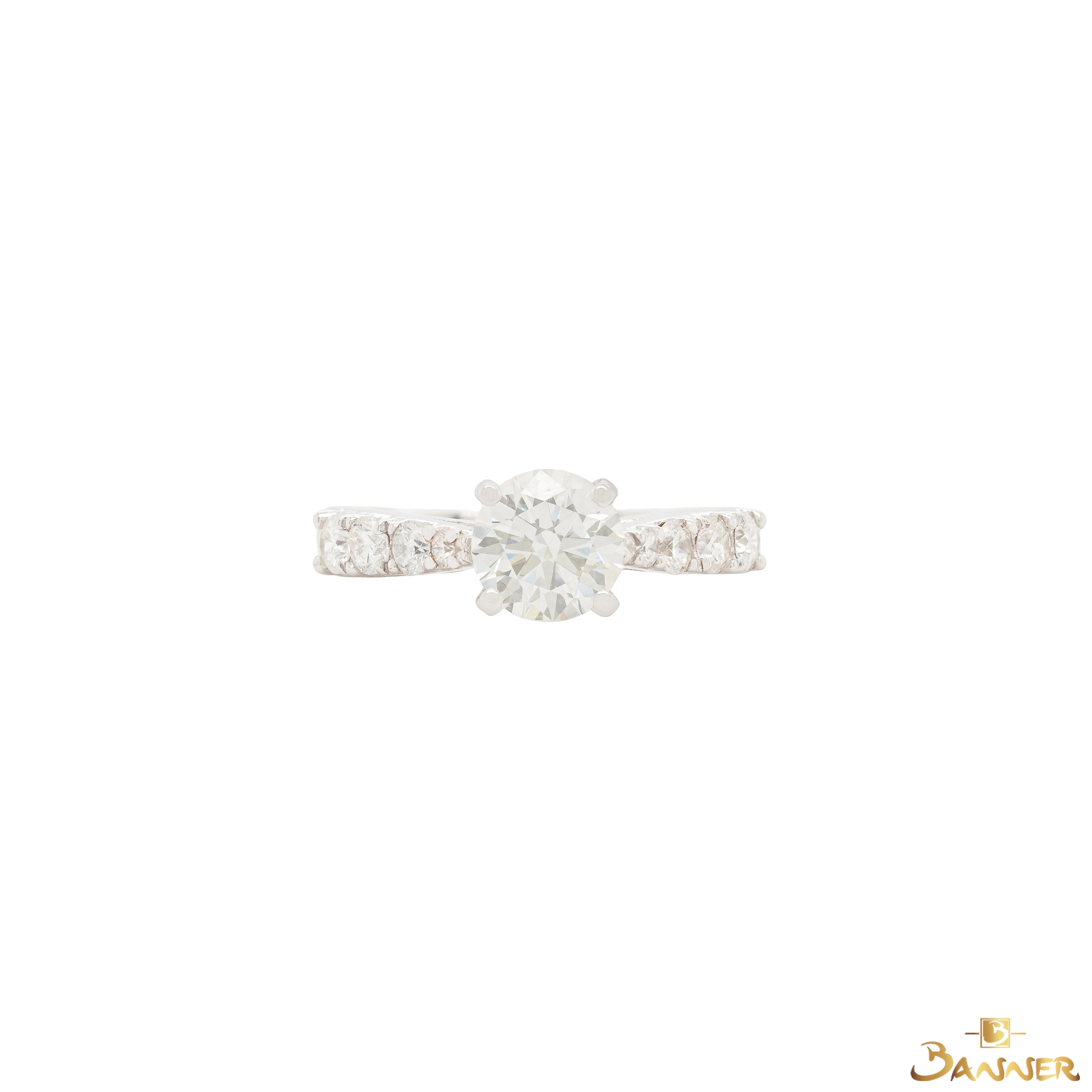 Diamond GIA Hidden Halo Engagement Ring