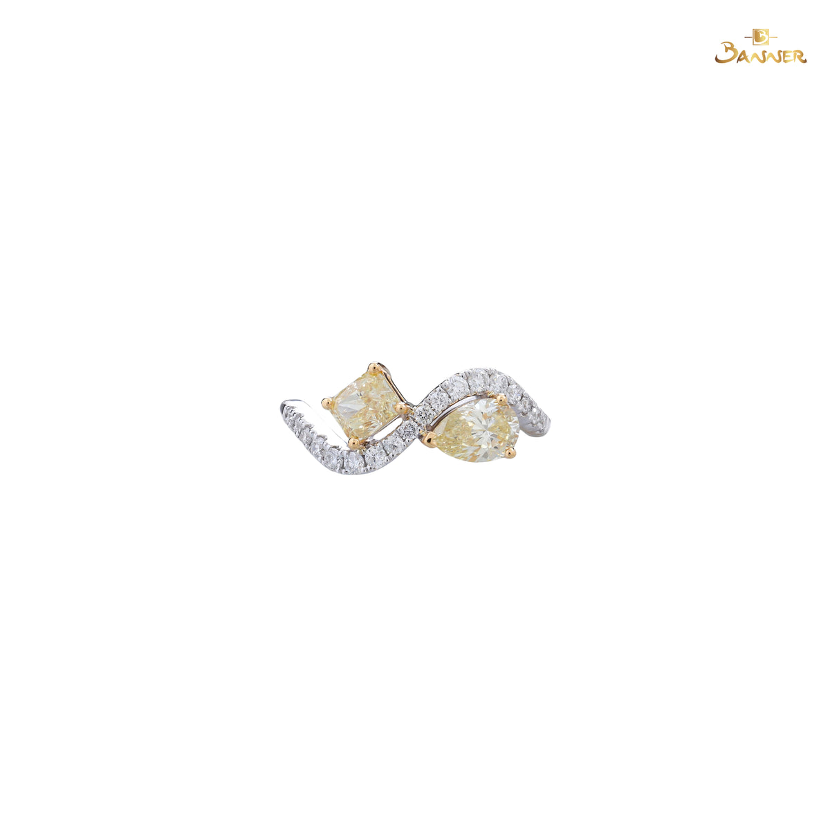 Diamond Toi - Et - Moi Ring