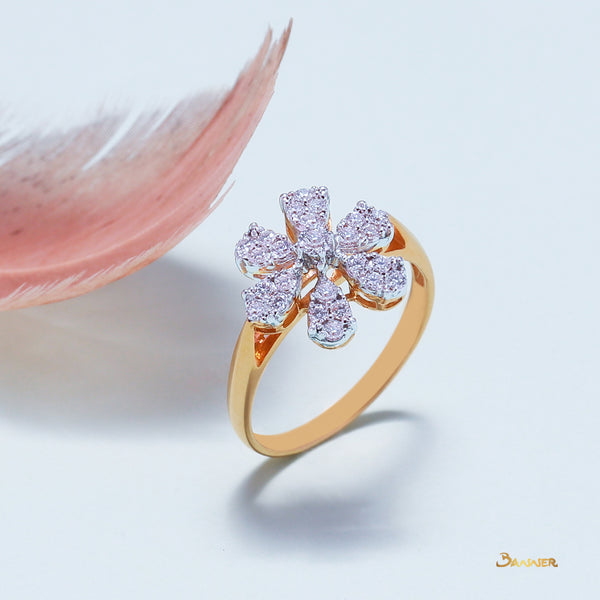 Diamond Floral Ring (0.33 ct. t.w.)