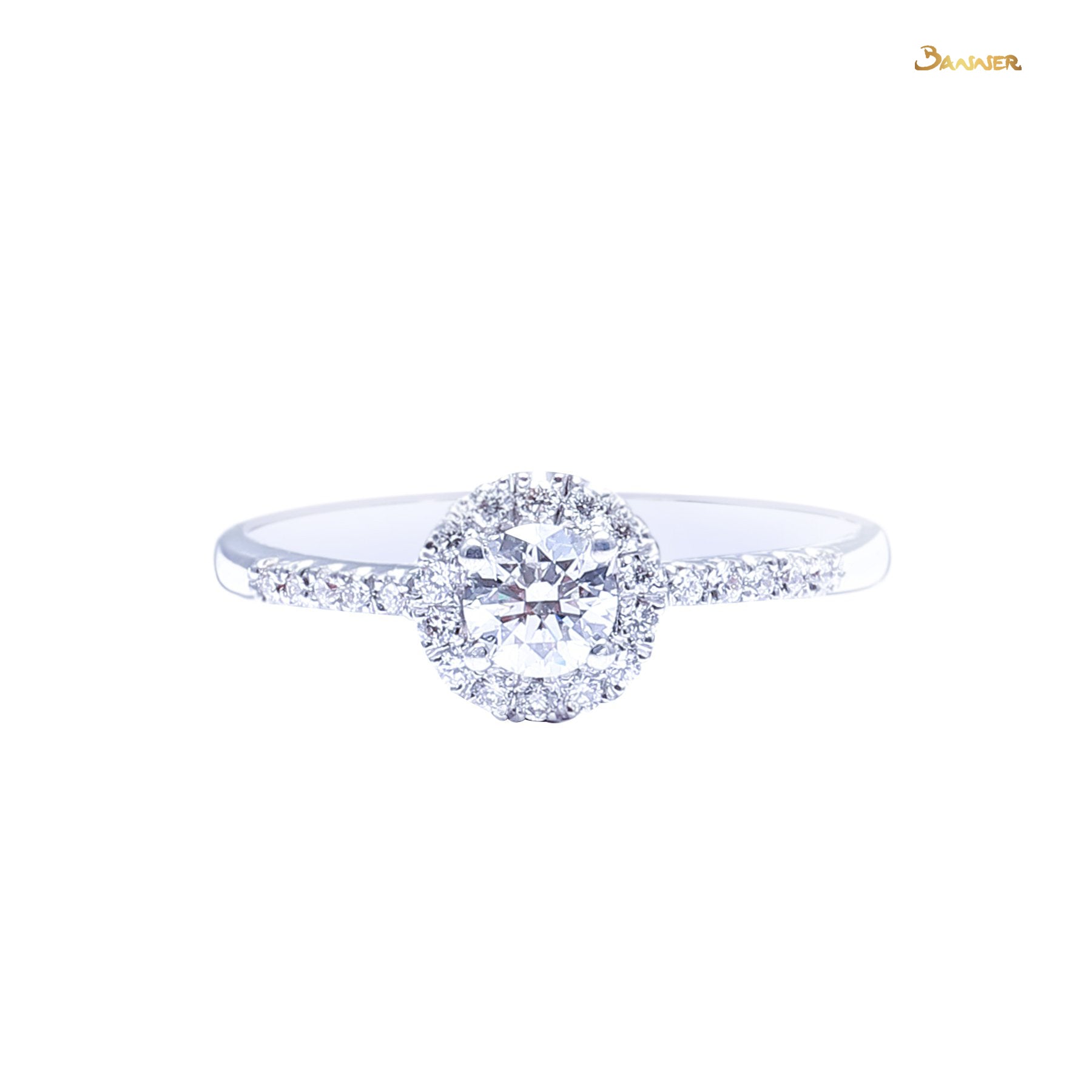 Diamond Halo Ring