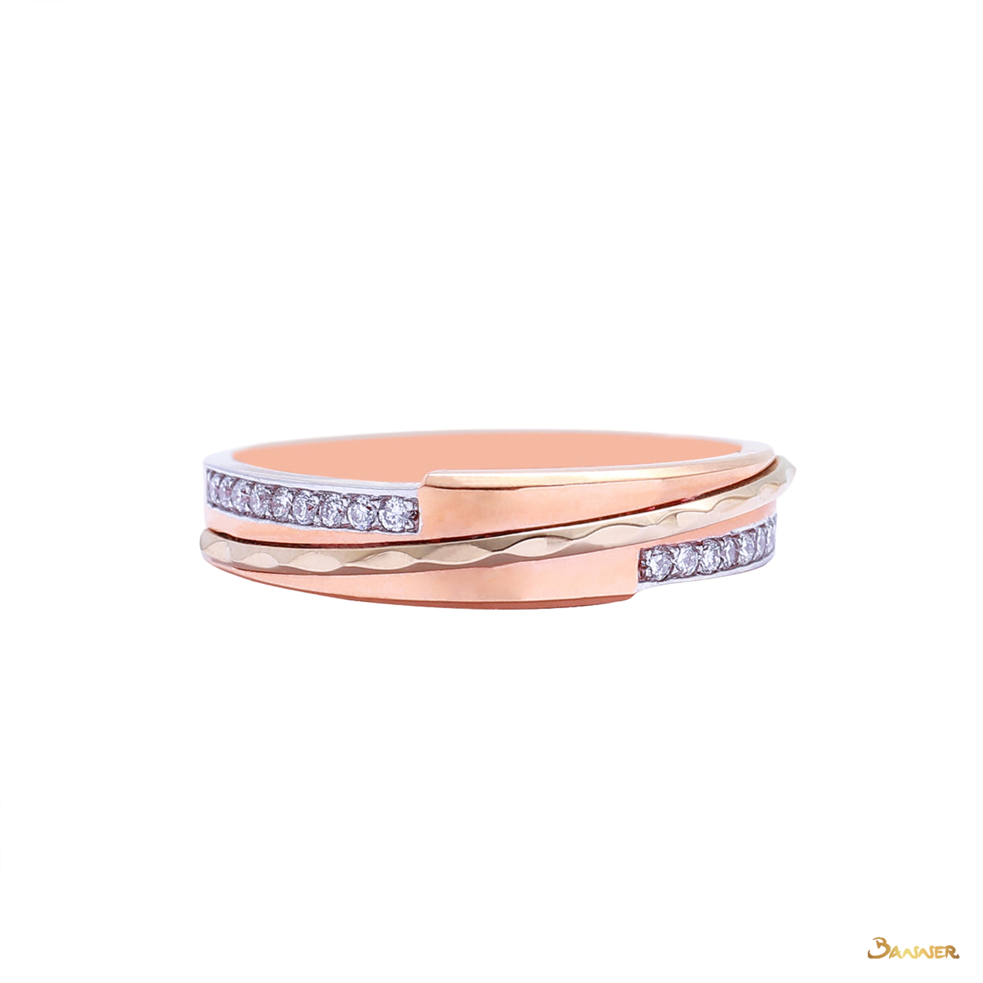 Diamond Rose Gold Ring