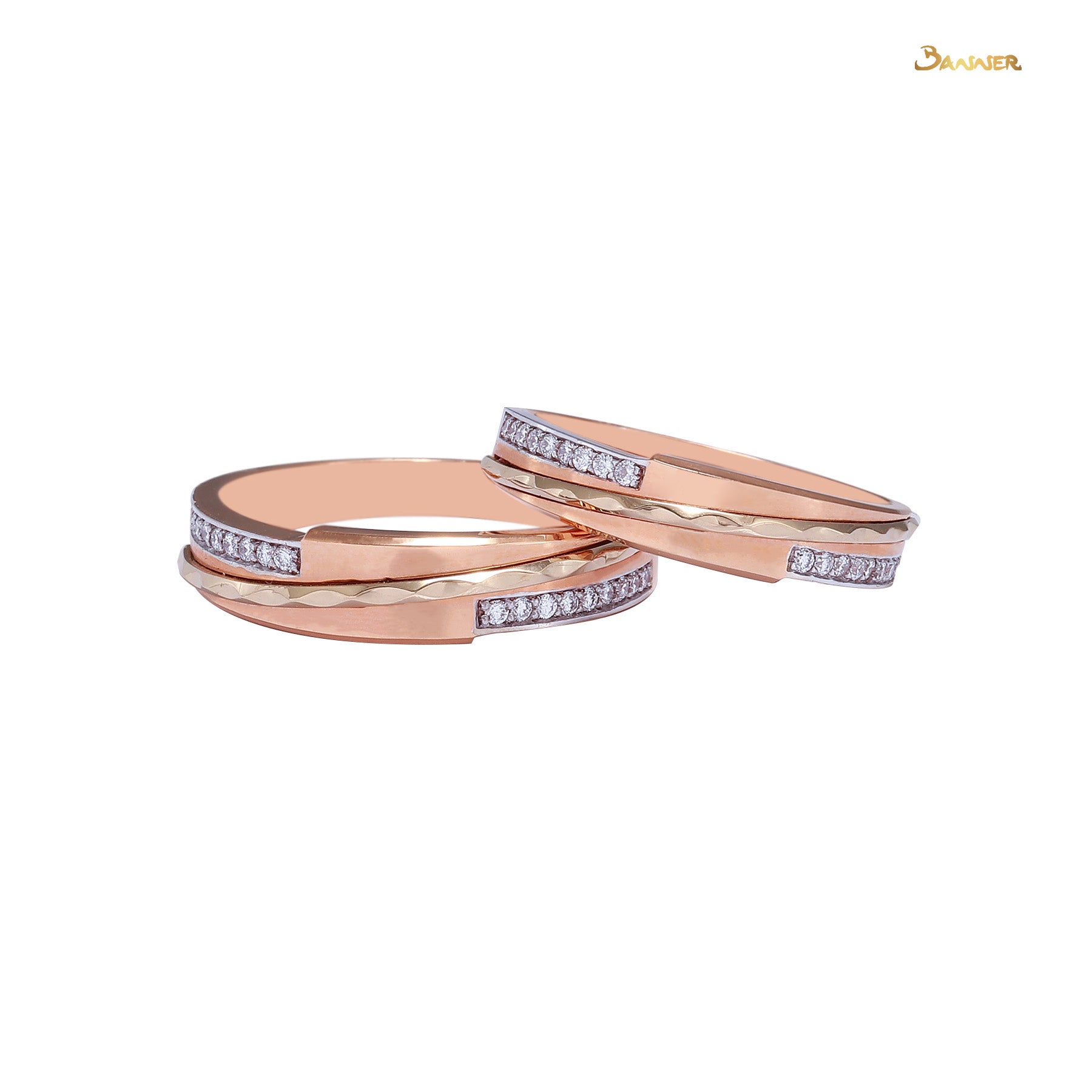 Diamond Rose Gold Ring