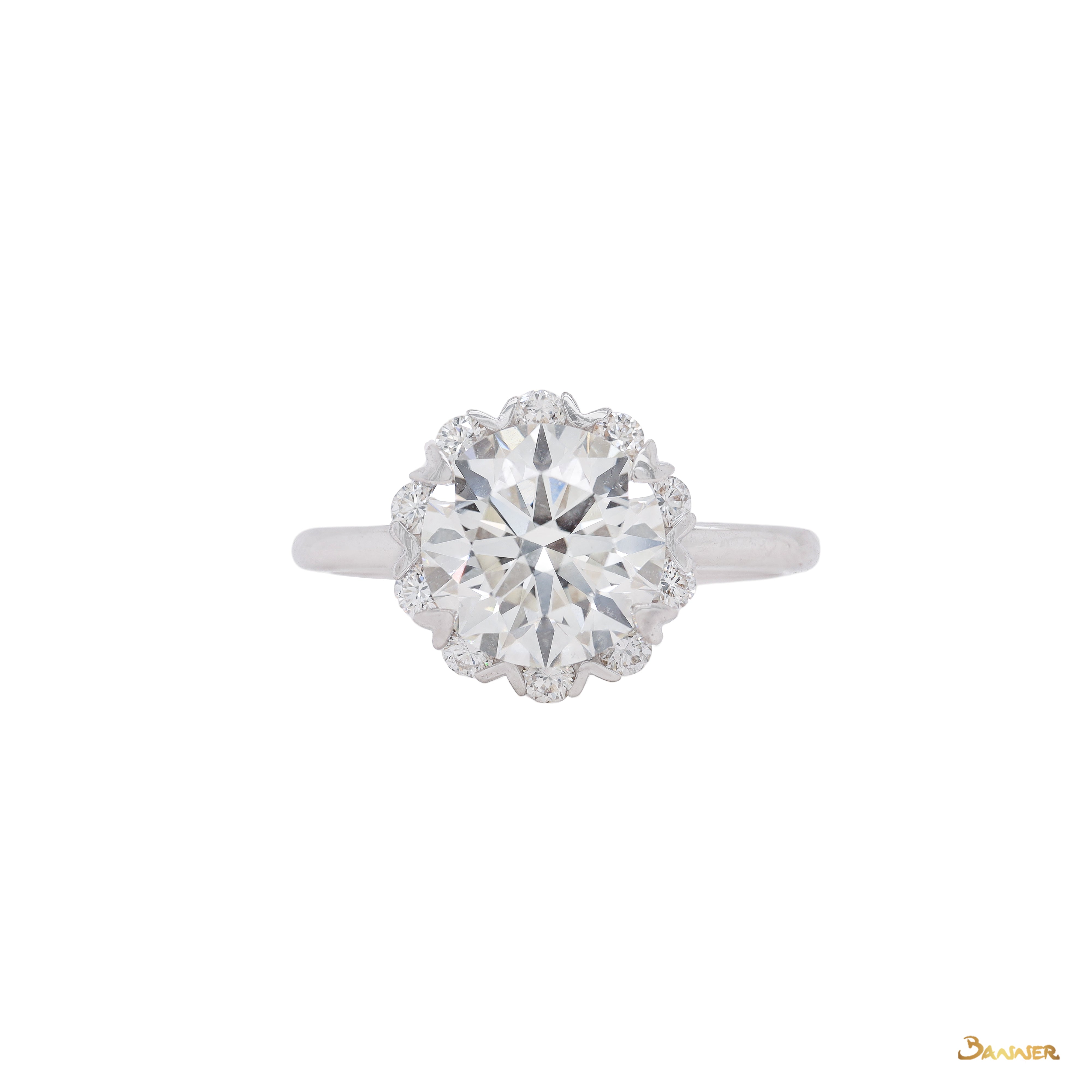 Primrose GIA Diamond Engagement Ring (GIA , I color , VVS1)