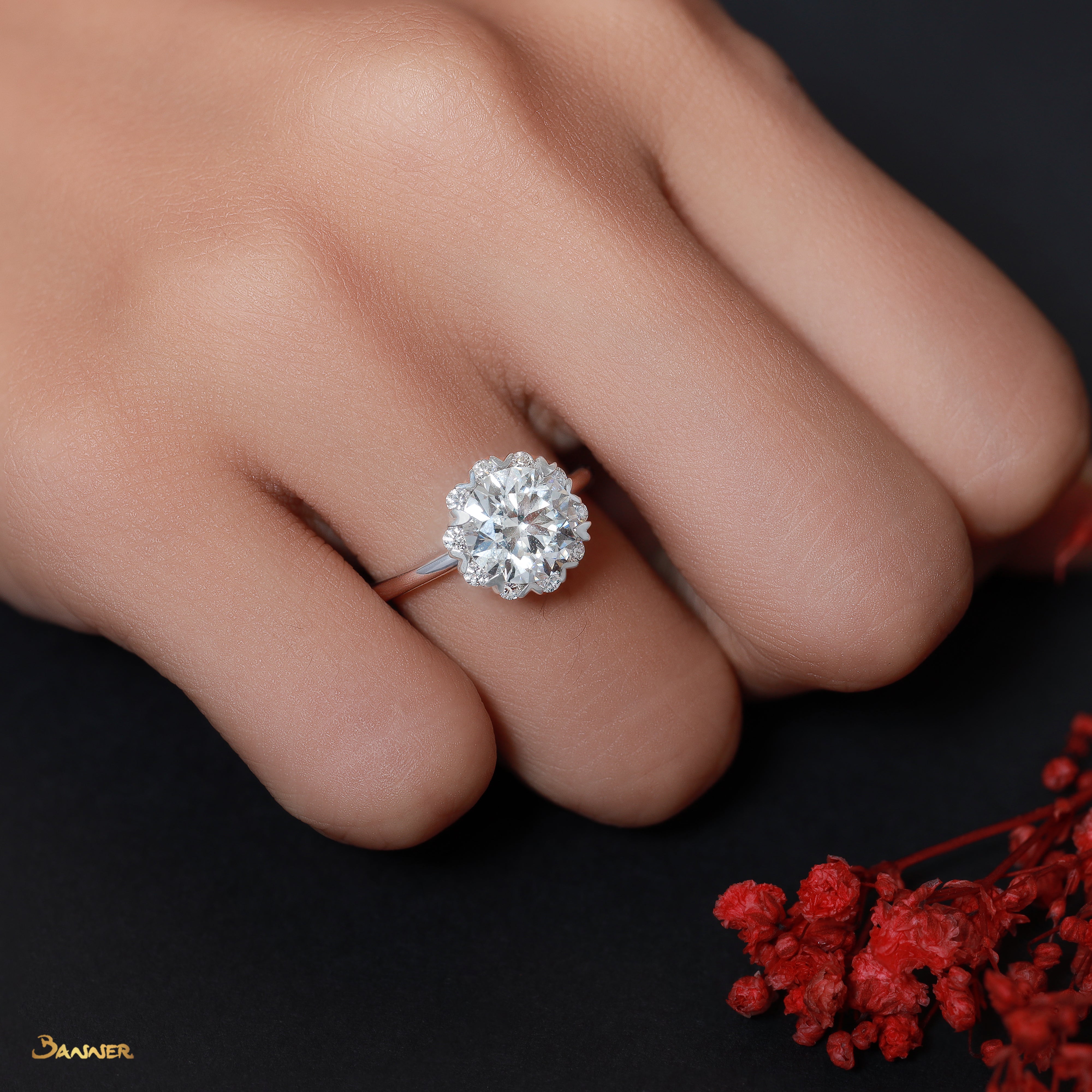 Primrose GIA Diamond Engagement Ring