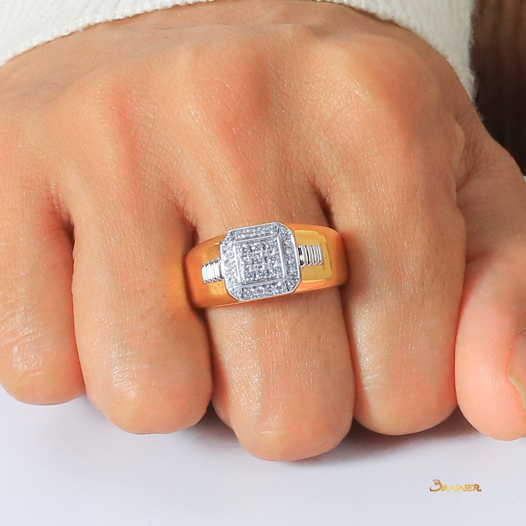 Diamond Classic Men's Ring..