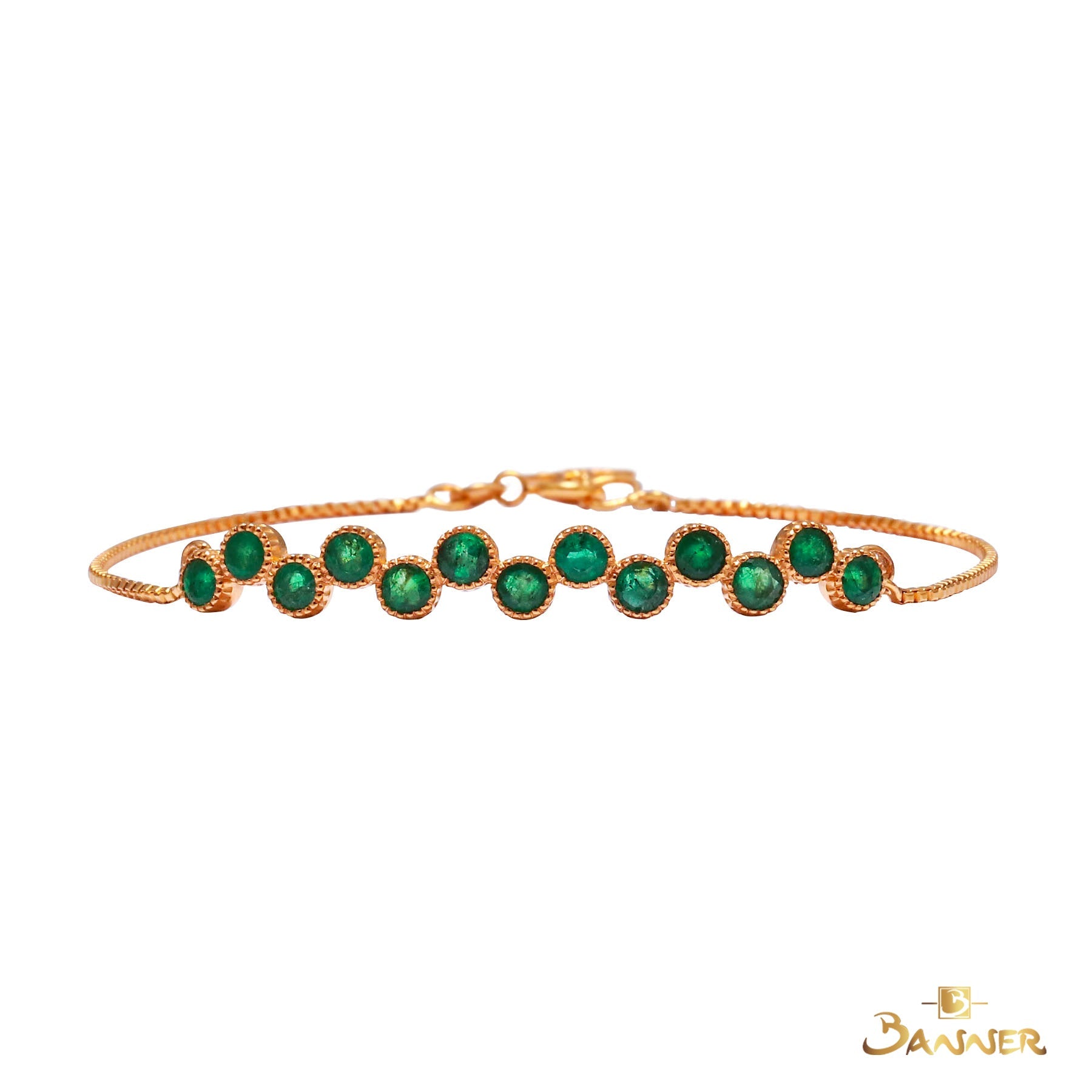 Emerald Rhythm Bracelet