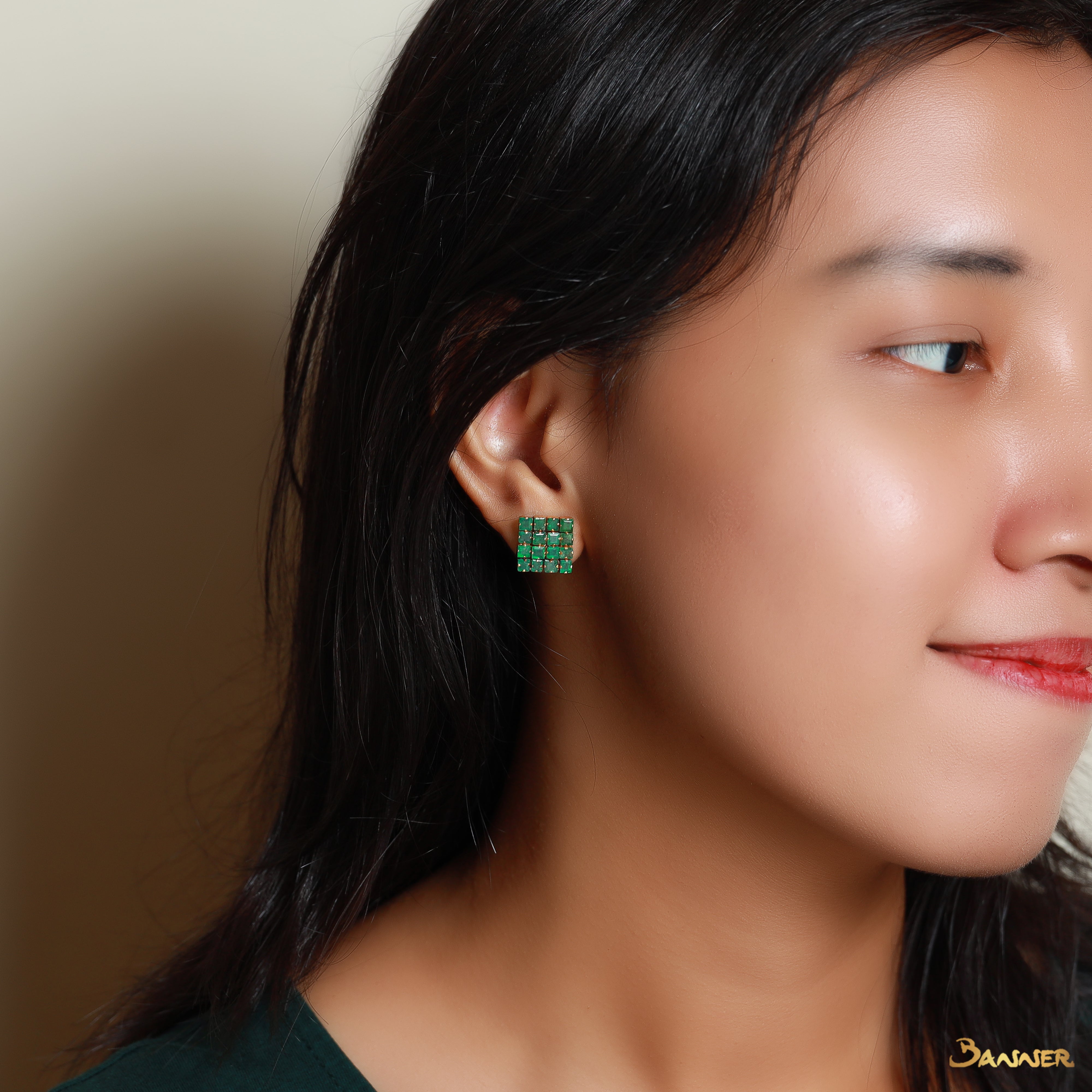 Emerald Earrings