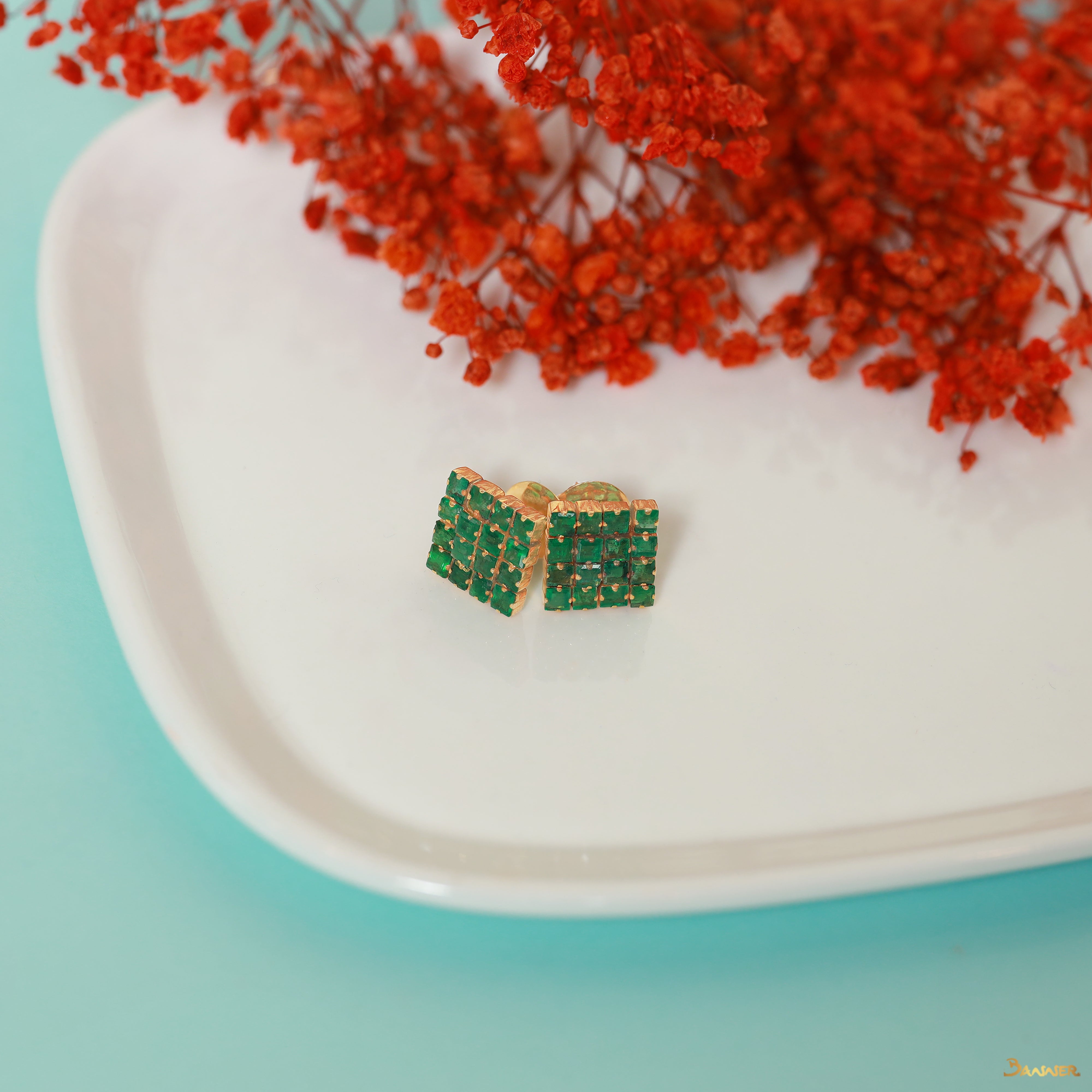 Emerald Earrings