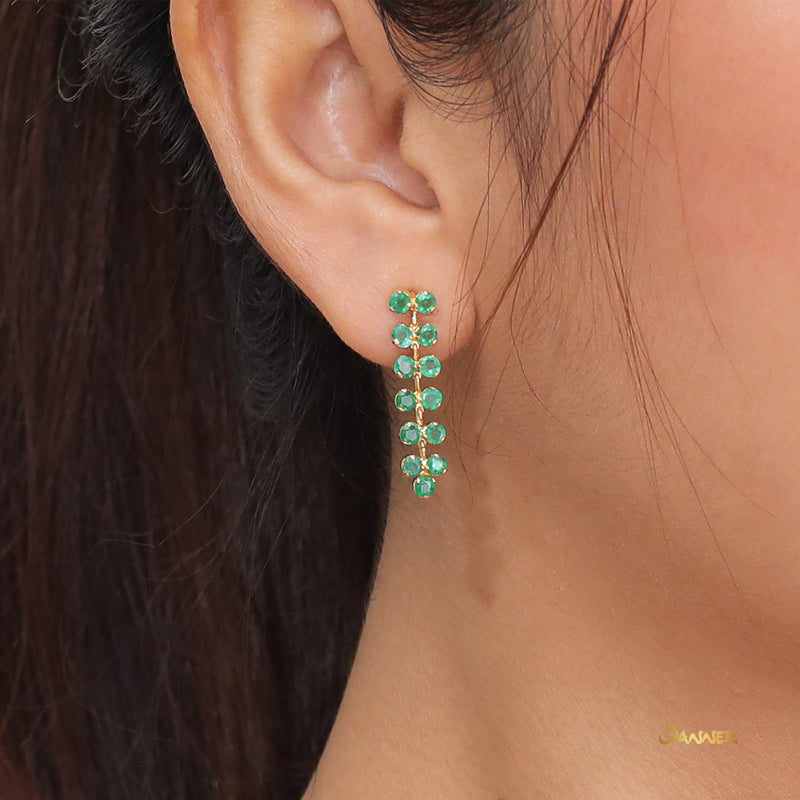 Emerald Thazin-Khet Earrings