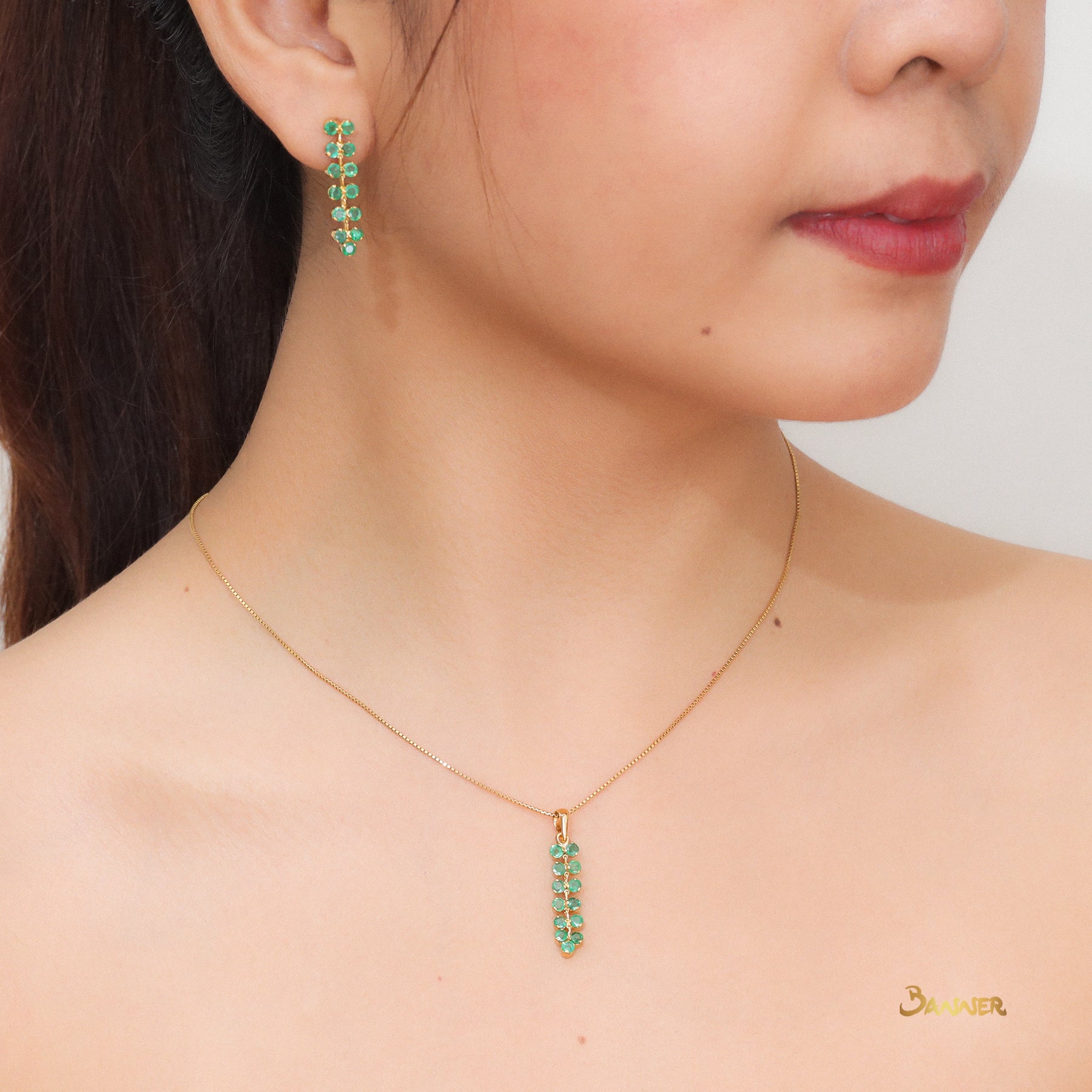 Emerald Thazin-Khet Earrings