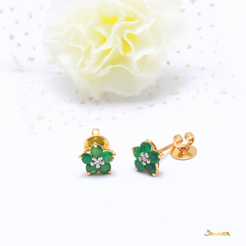 Emerald and Diamond Chel Set