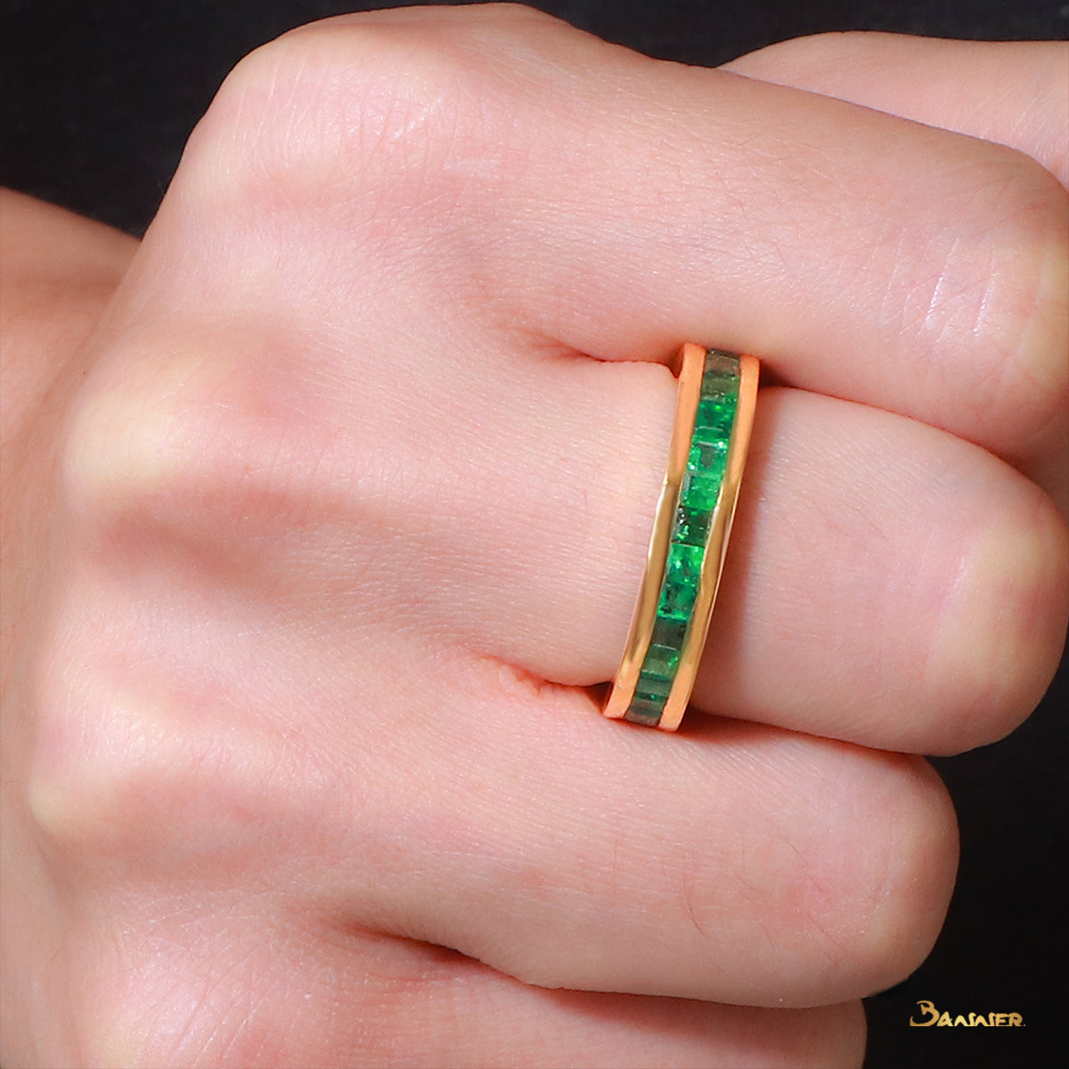 Emerald Eternity Ring