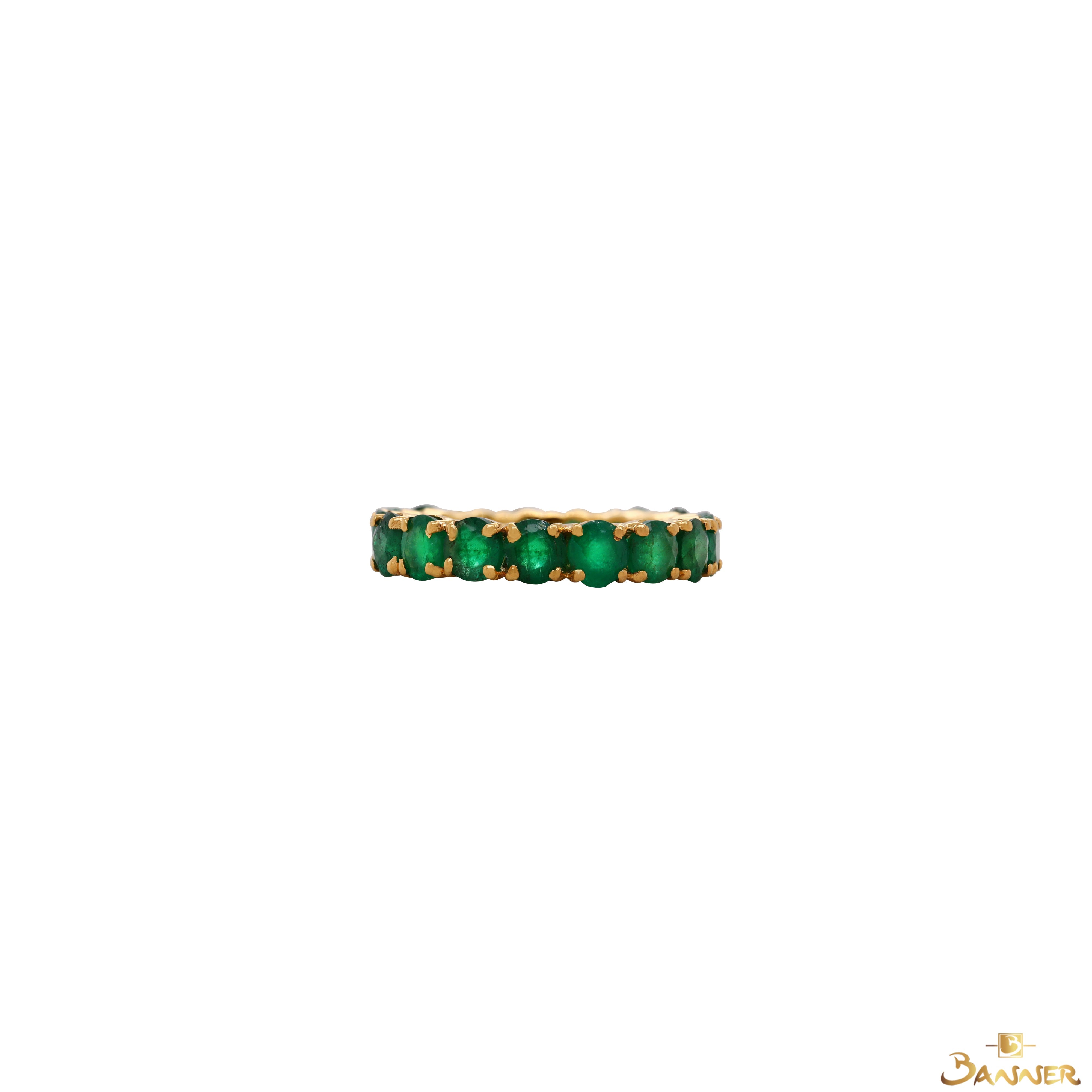 Emerald Eternity Ring