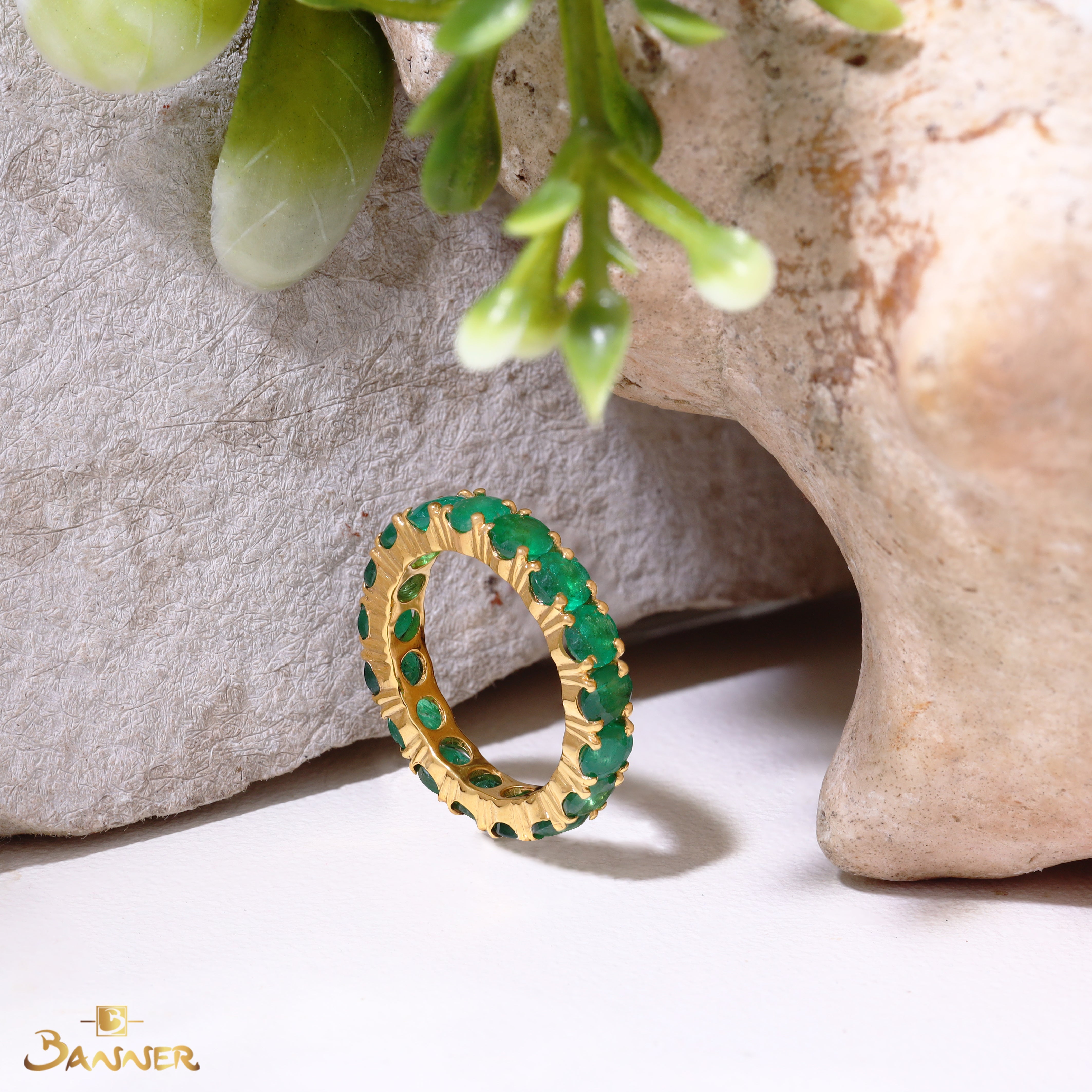 Emerald Eternity Ring