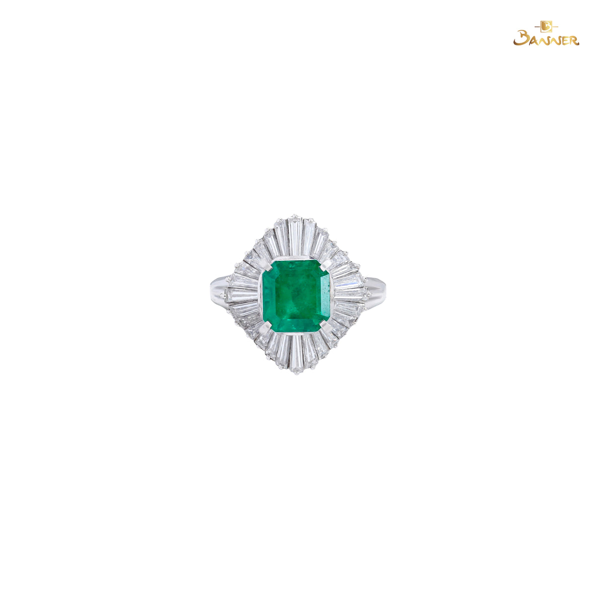 Columbia Emerald and Diamond Ring