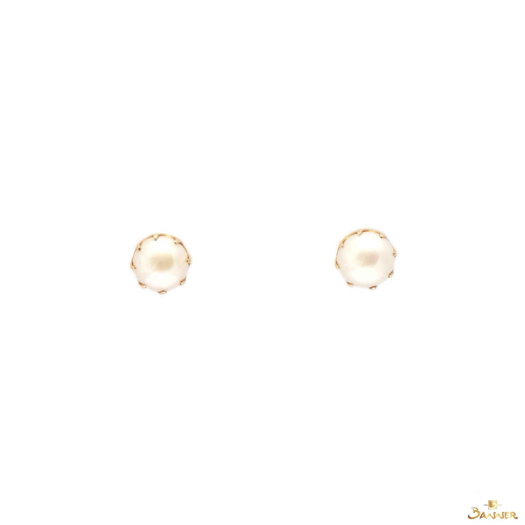 Pearl Stud Earrings