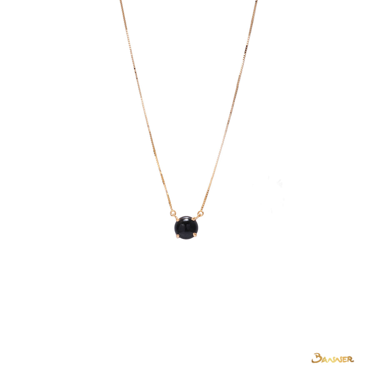 Tourmaline Solitaire Necklace