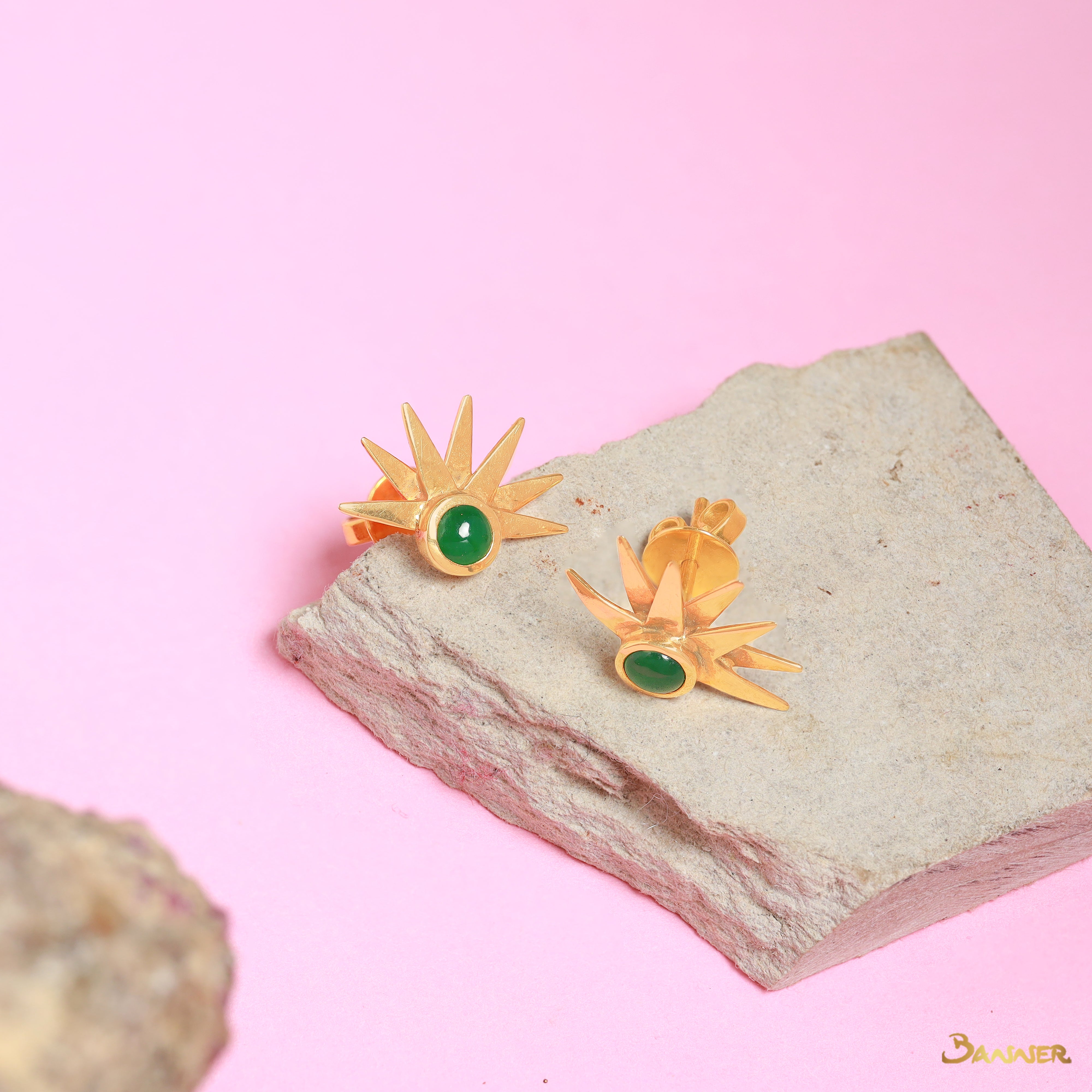 Jade Sunrise Earrings