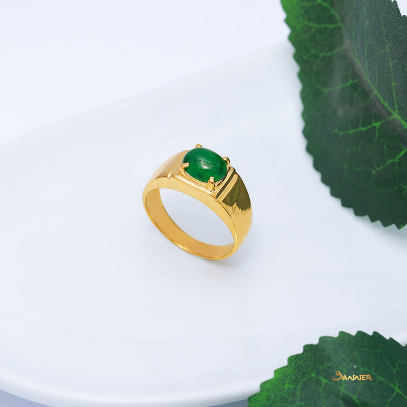 Jade Men's Ring