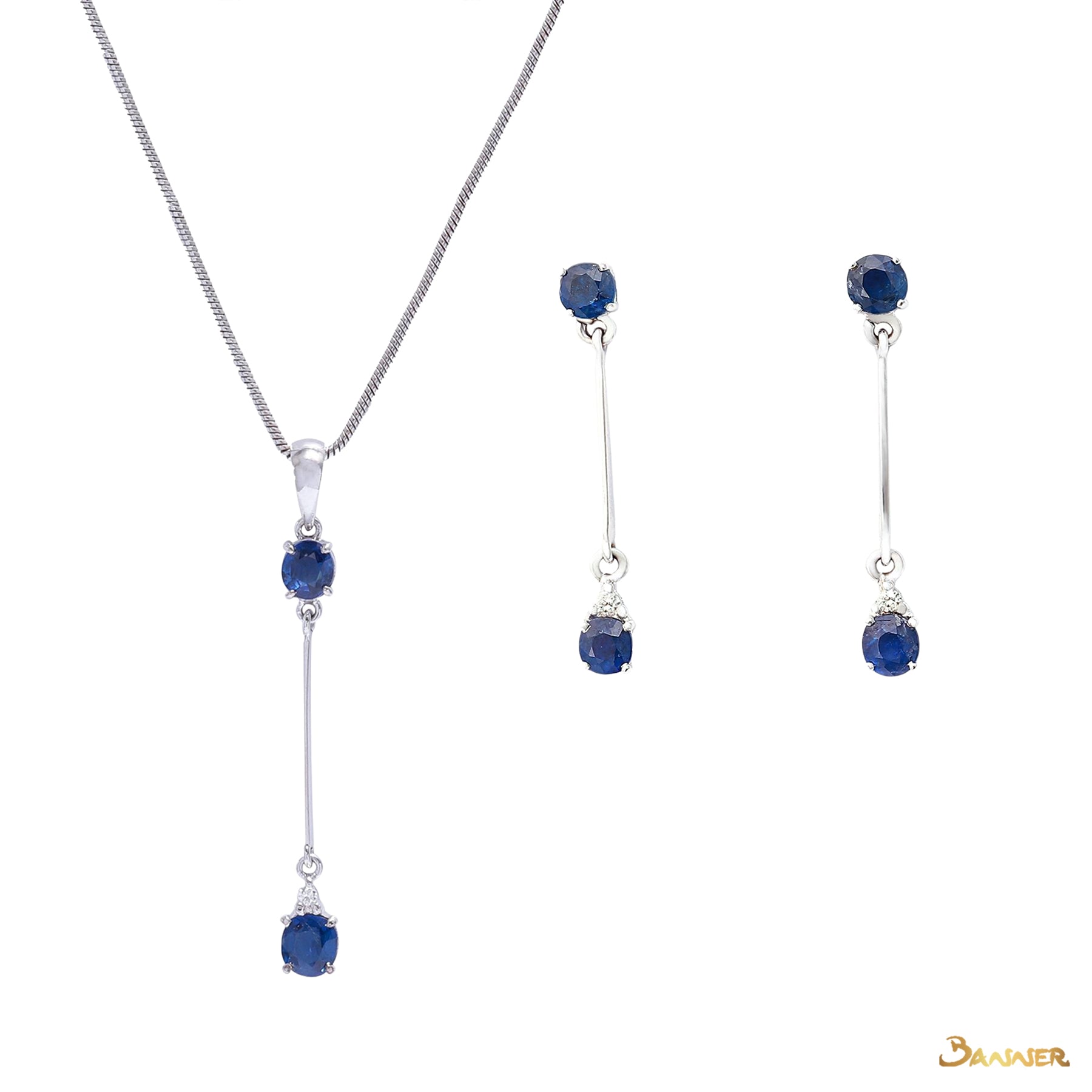 Sapphire and Diamond 2-Step Set