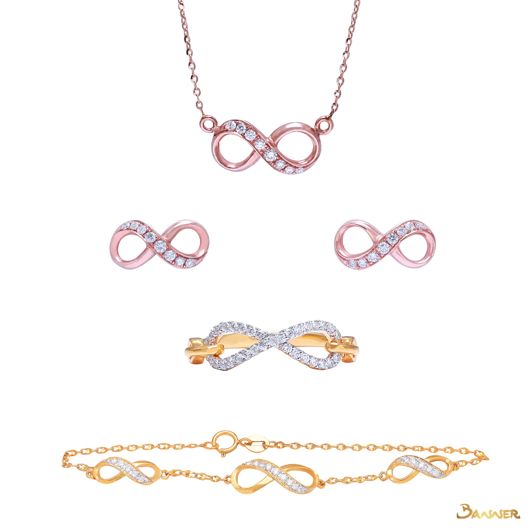 Diamond Infinity Set