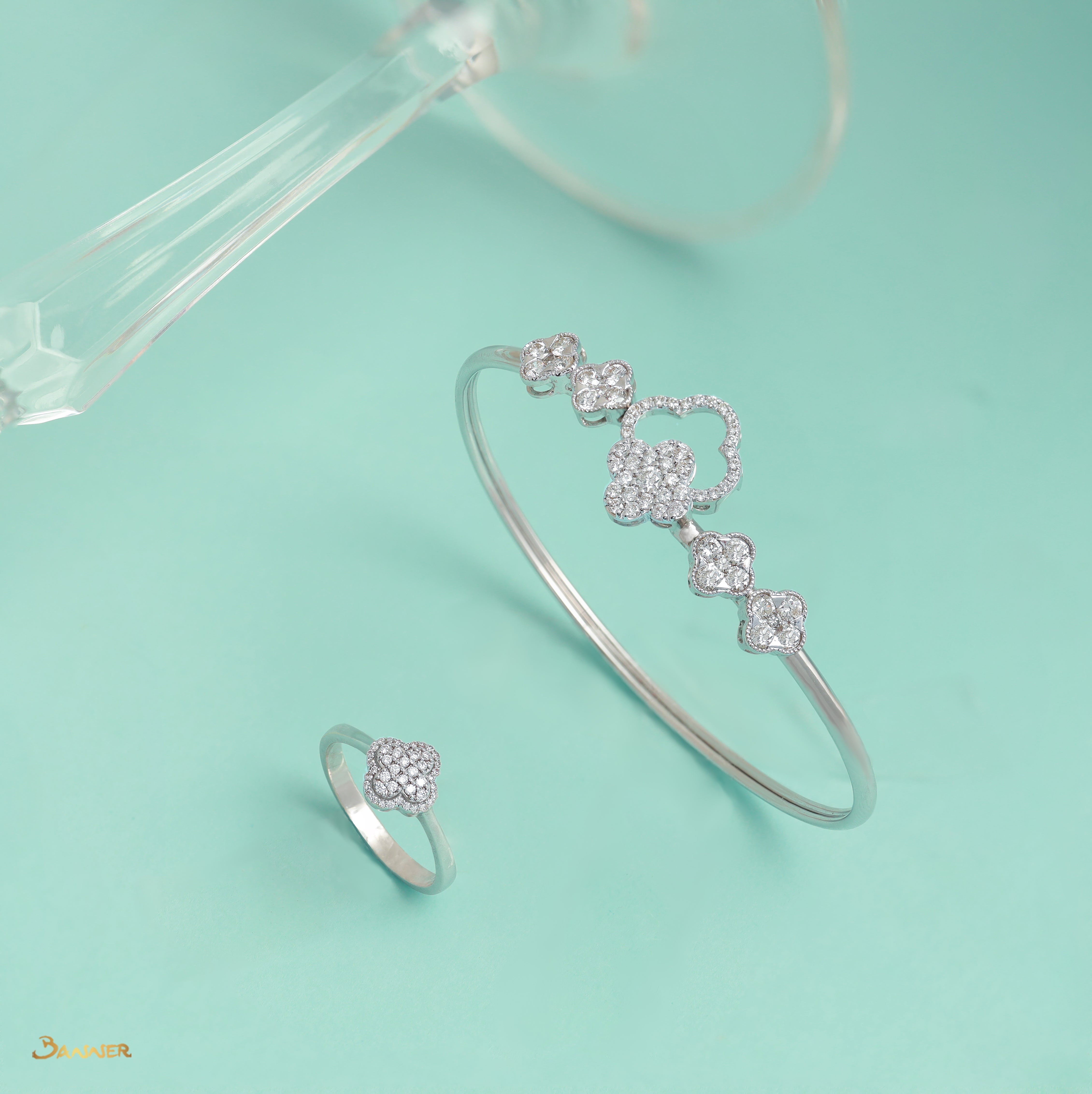 Diamond Clover Set