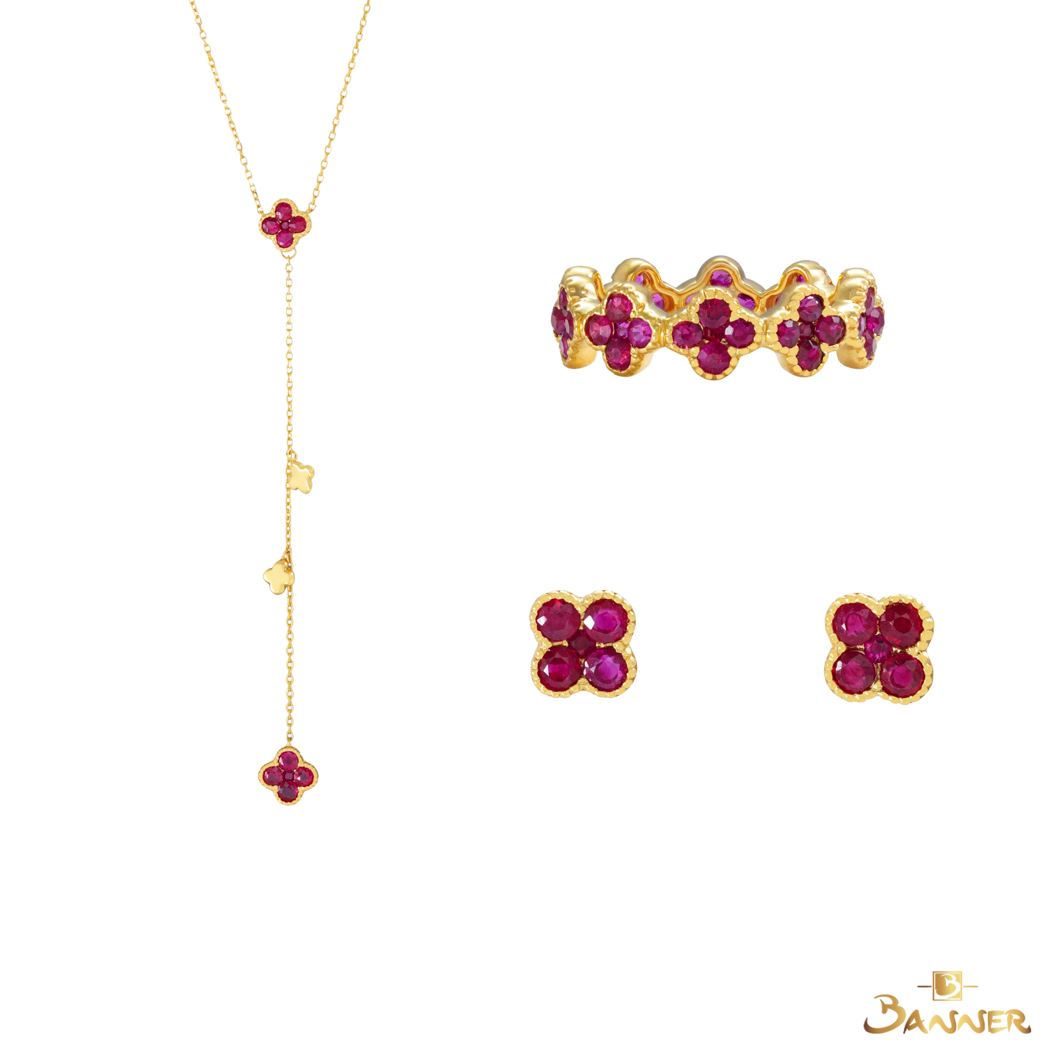 Ruby Clover Set