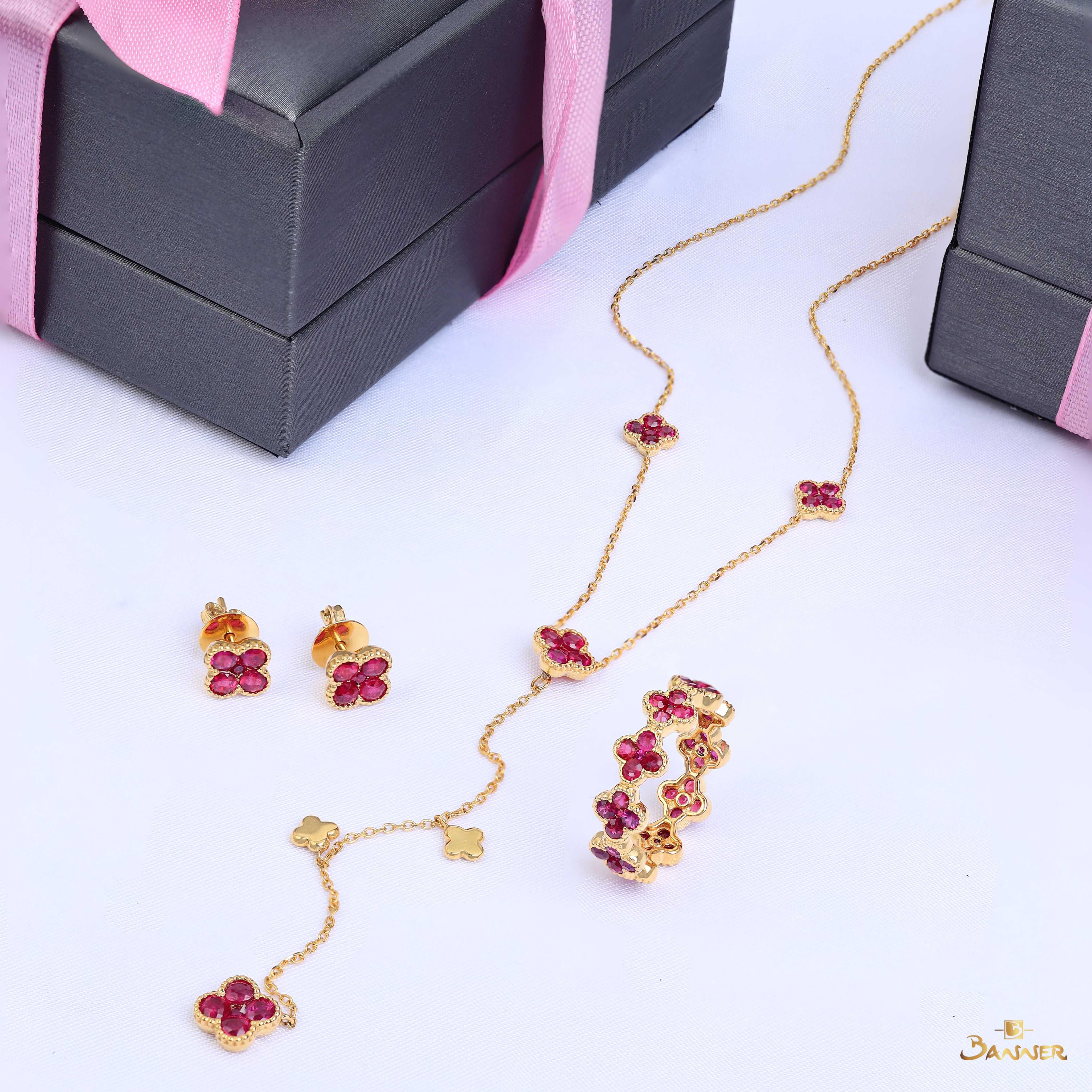 Ruby Clover Set
