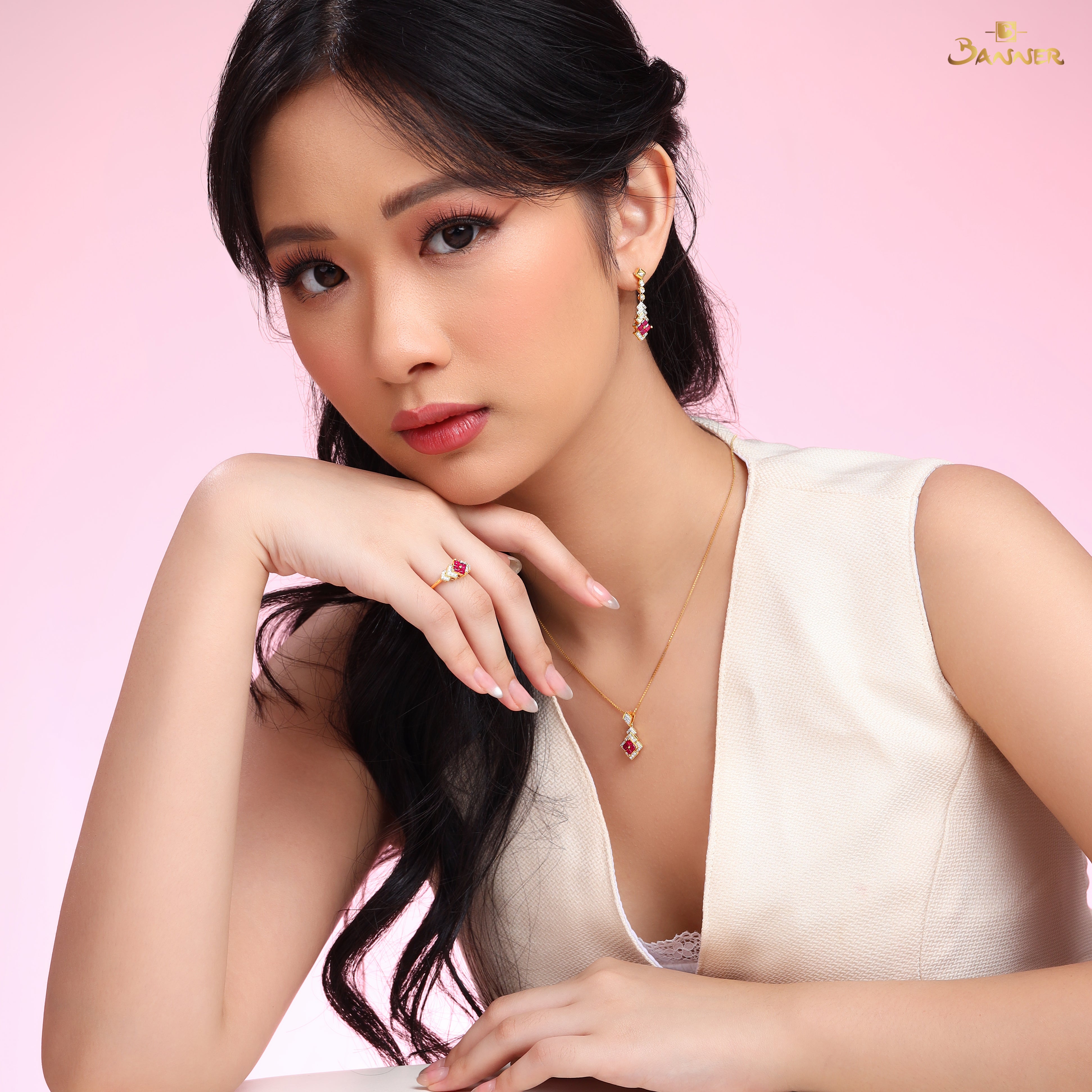 Ruby and Diamond Ember Set