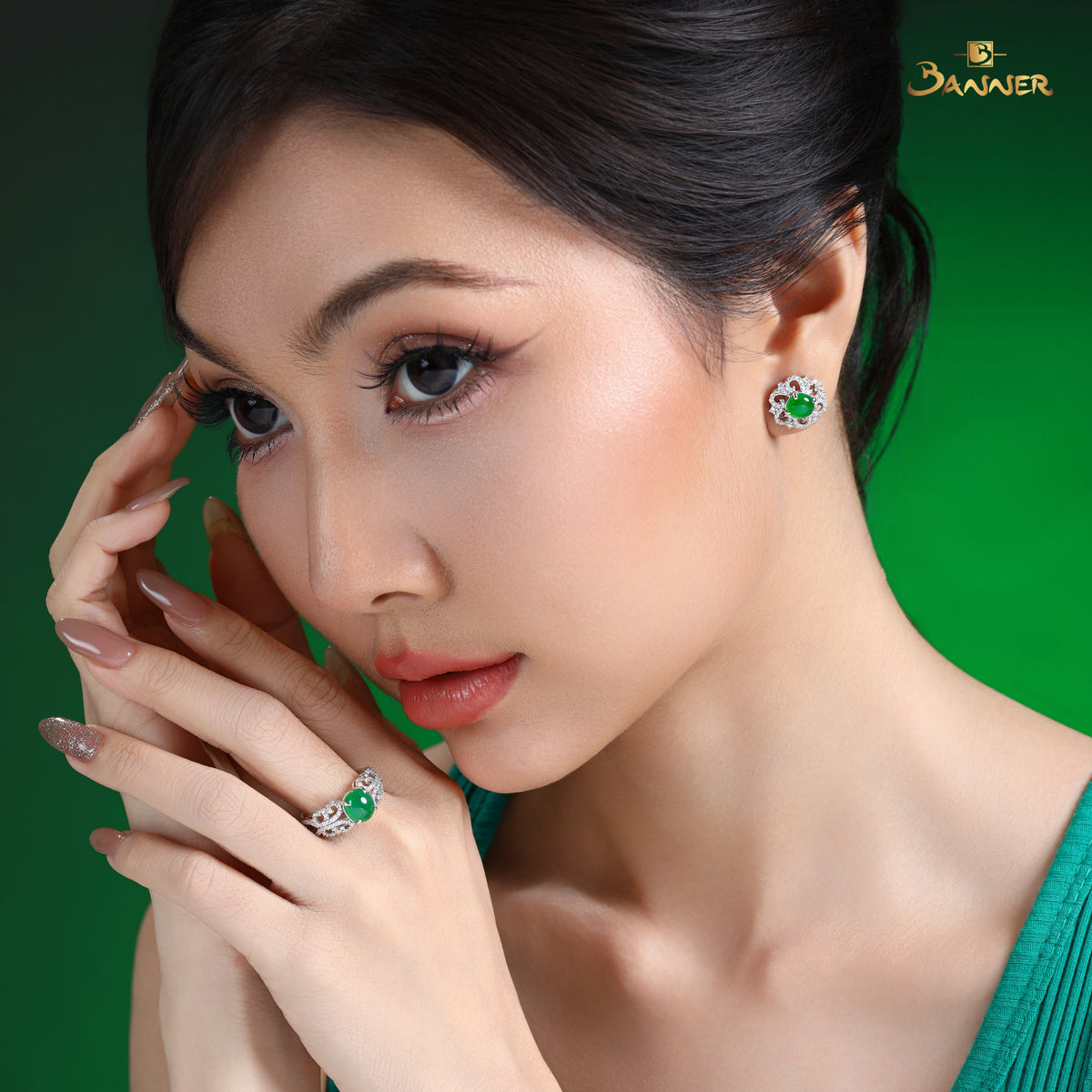 Jade and Diamond Kanote Set