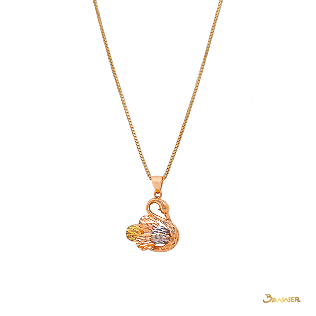 Bae 18k Pink Gold Pendant