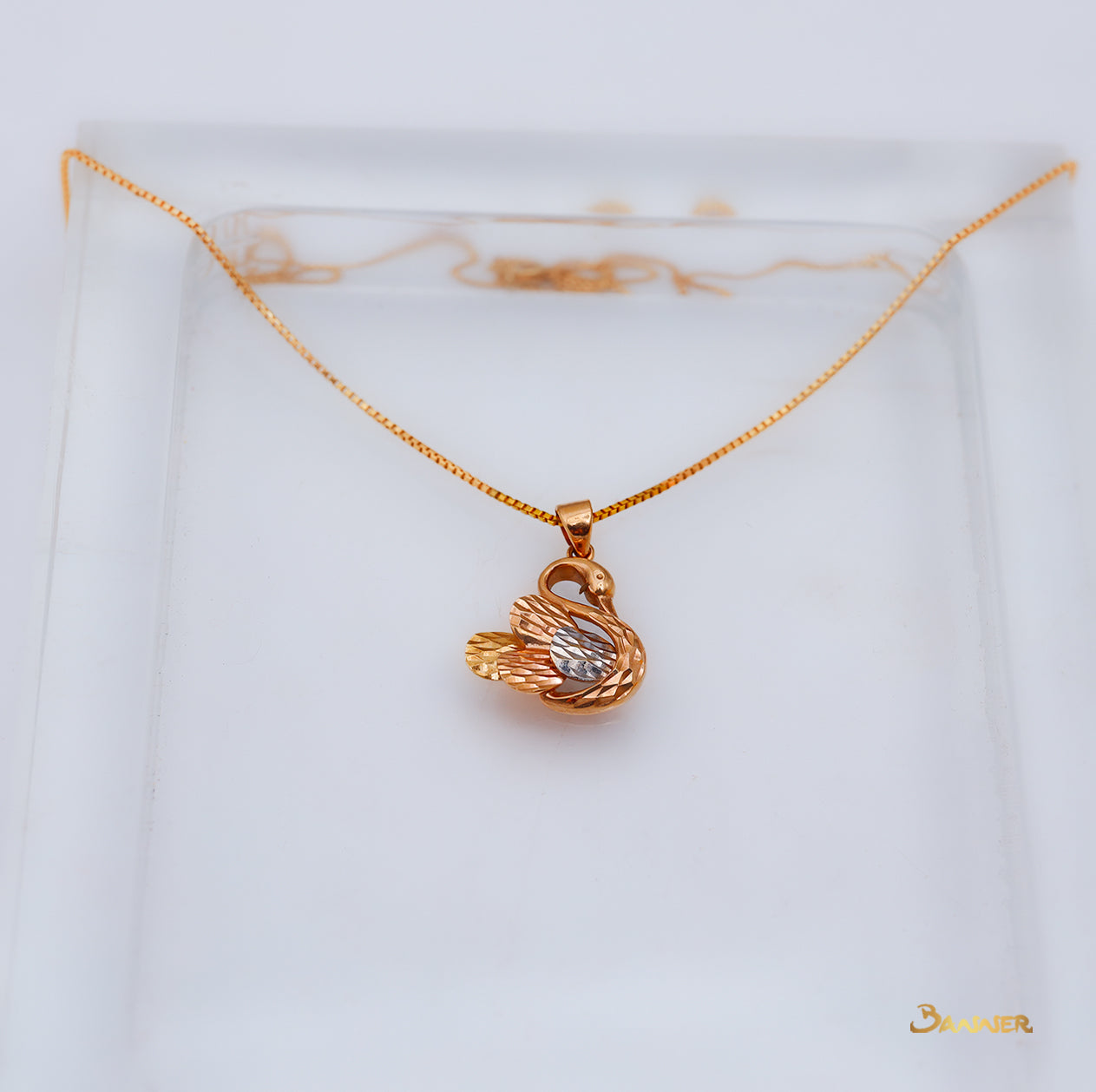 Bae 18k Pink Gold Pendant