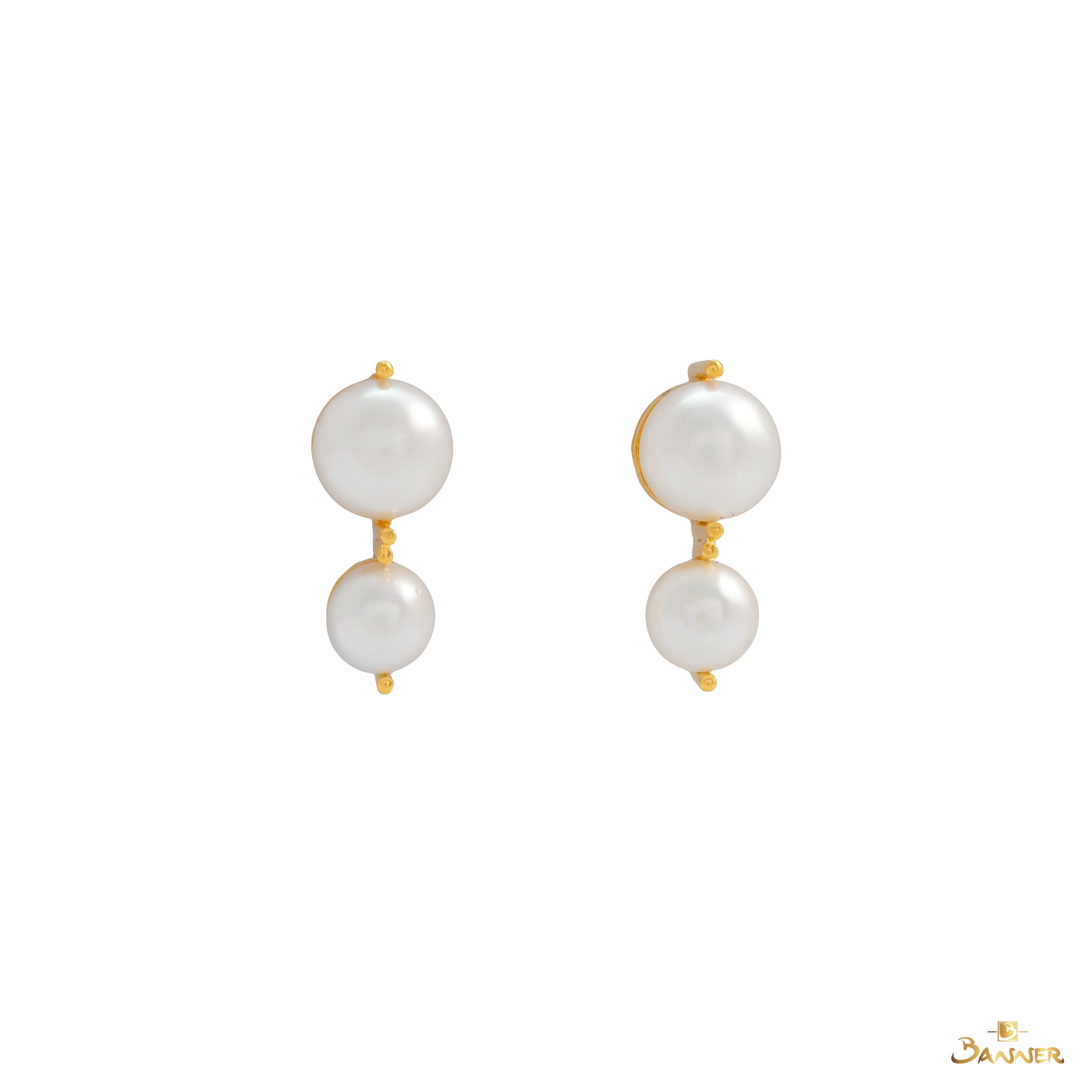 Pearl 2-step Earrings