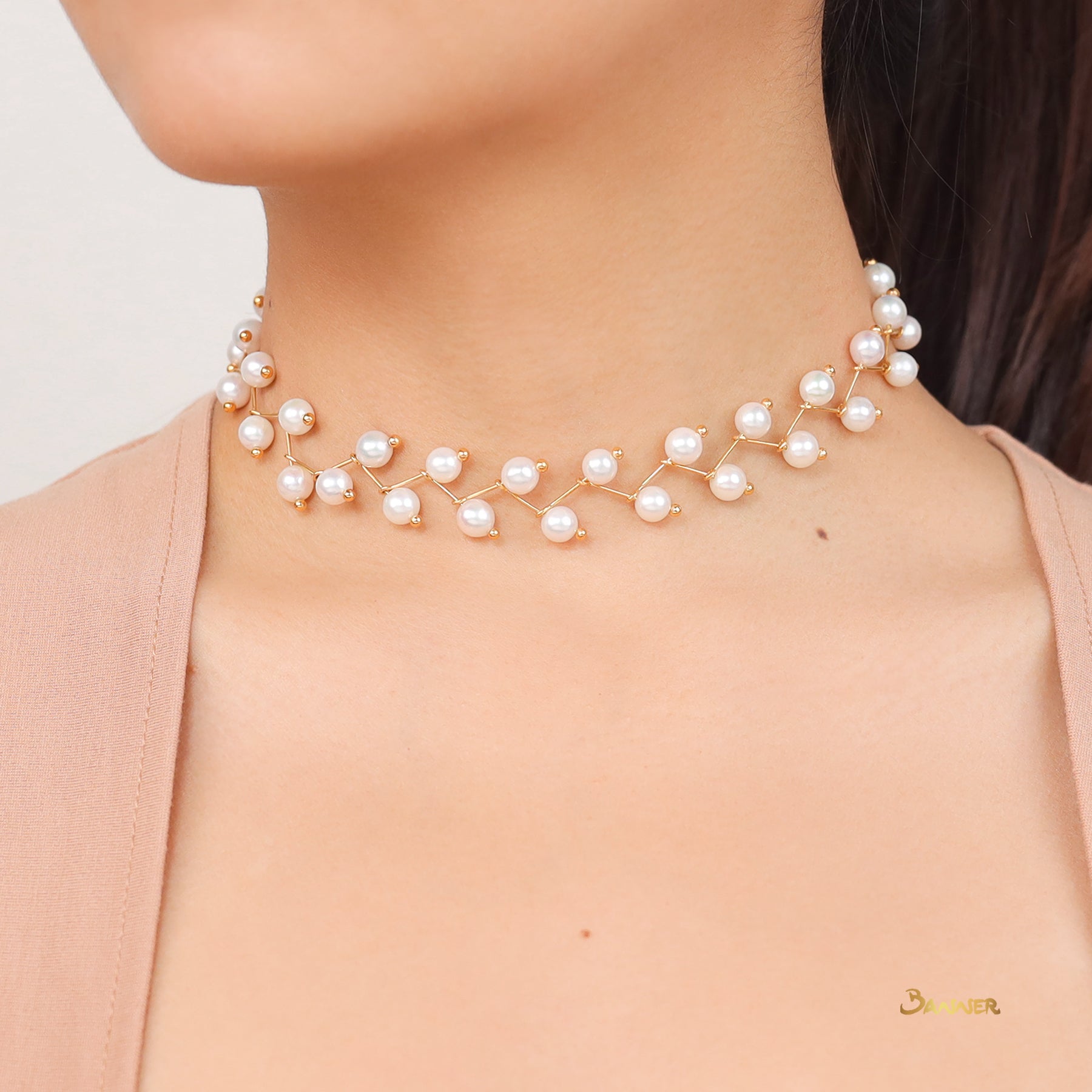 Pearl Choker Necklace