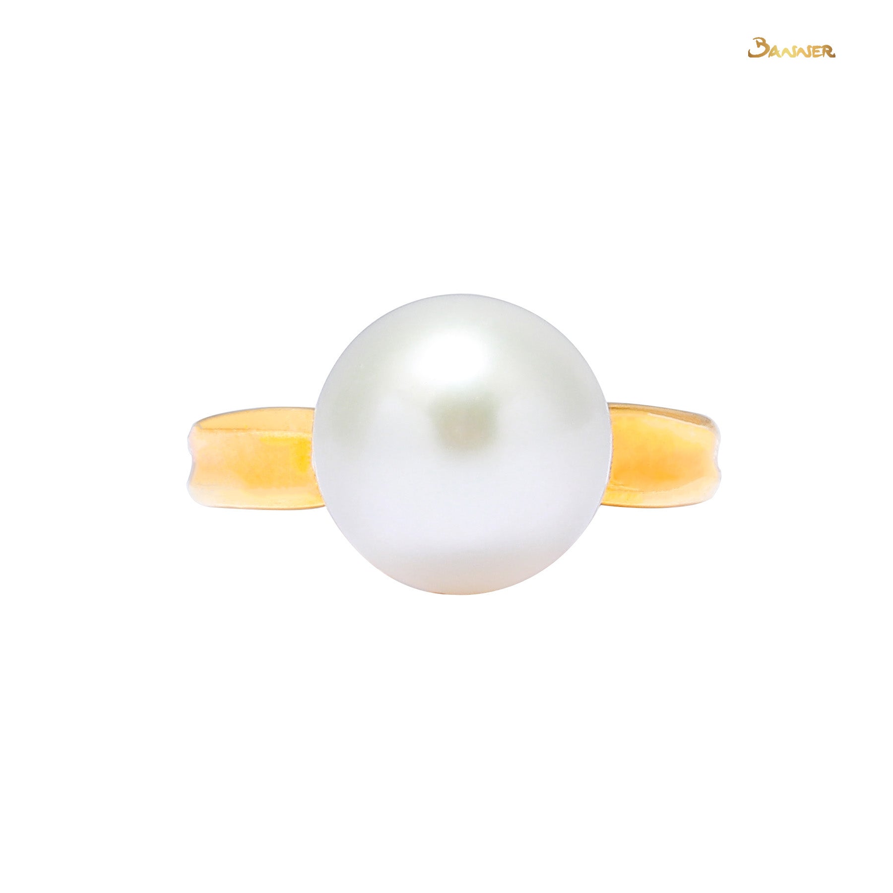 Pearl Solitaire Ring