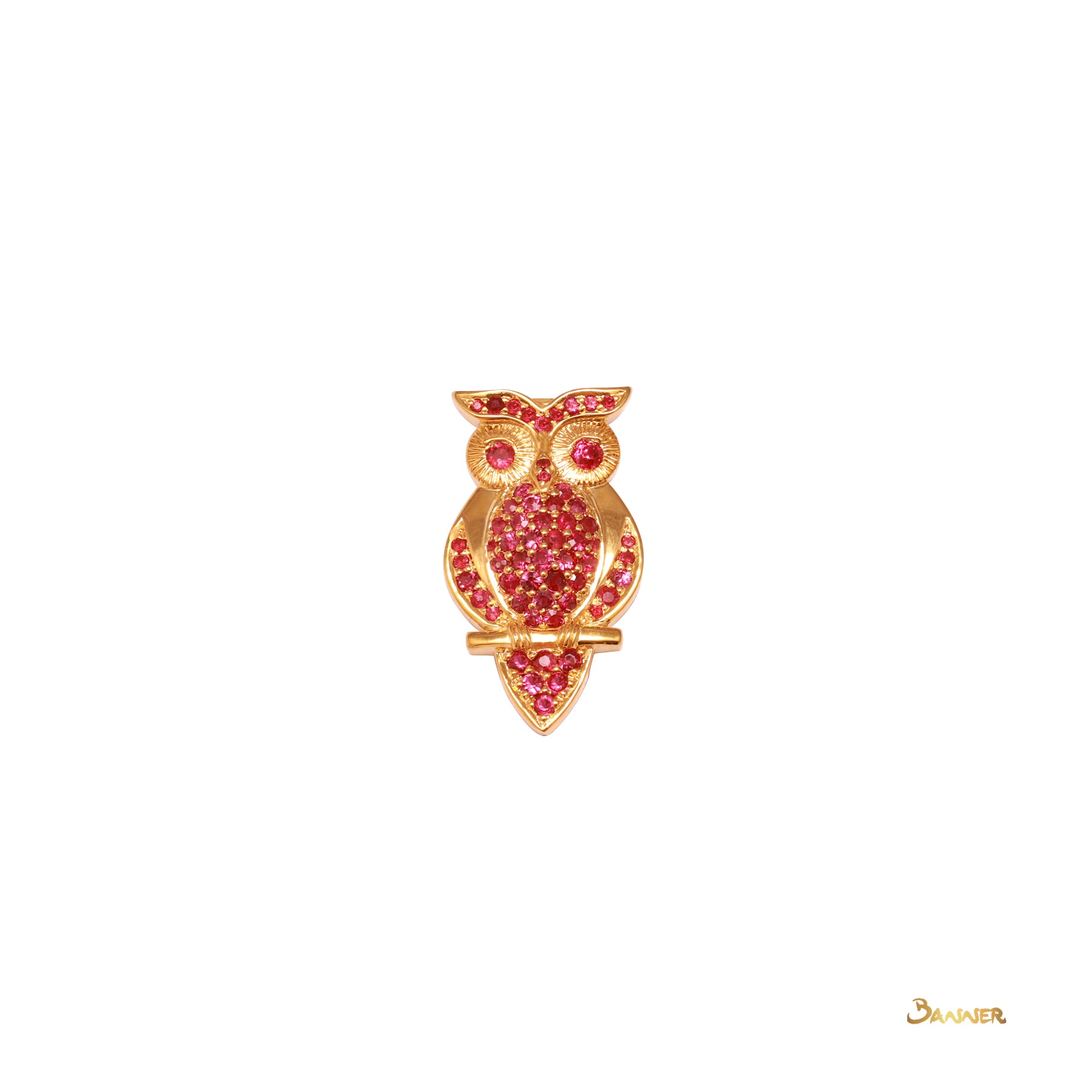 Ruby Zee-Kwat Pendant/ Brooch