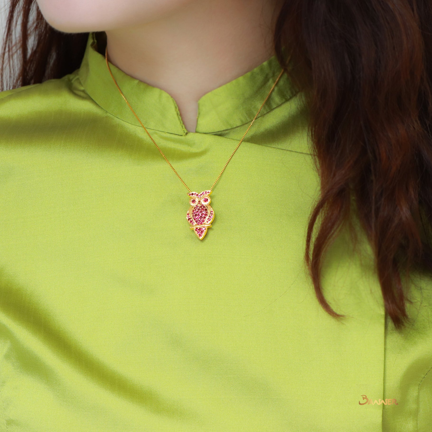 Ruby Zee-Kwat Pendant/ Brooch