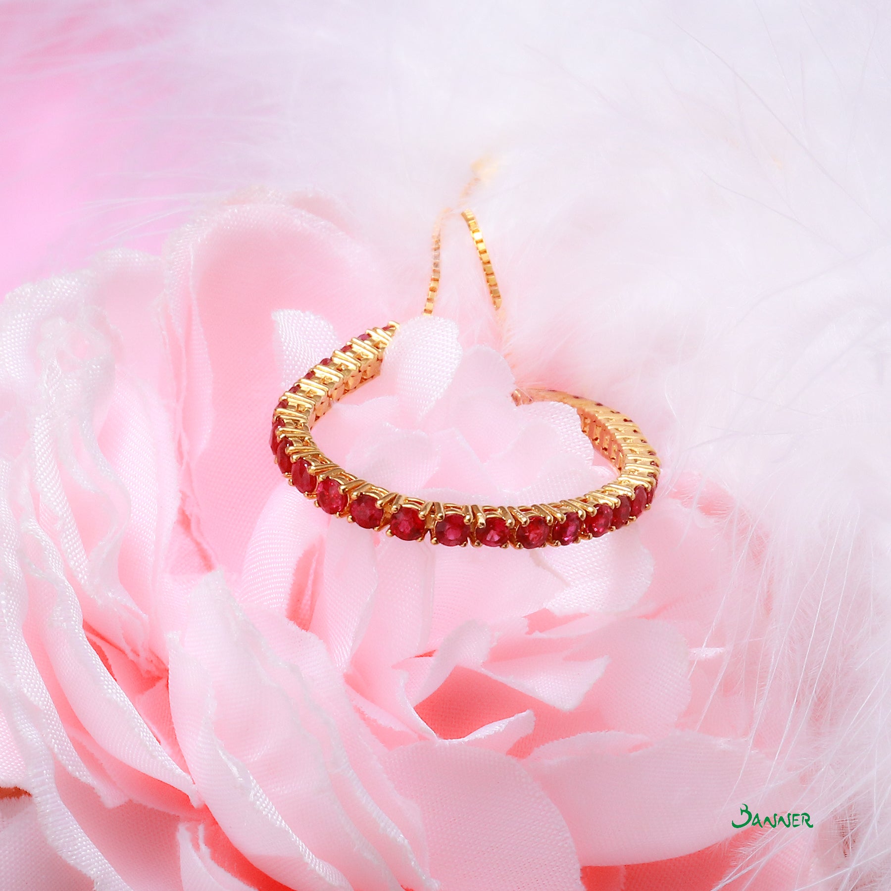 Ruby Petite Bracelet (Adjustable)