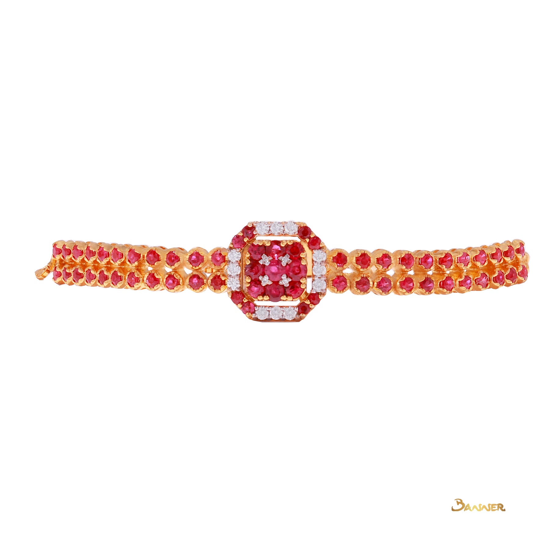 Ruby and Diamond Bracelet