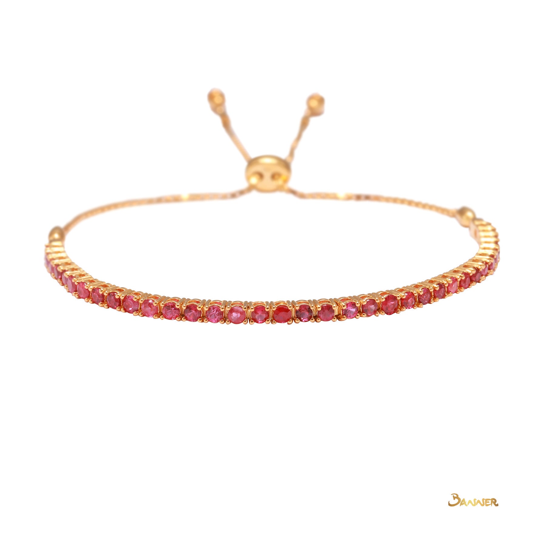 Ruby Petite Bracelet (Adjustable)