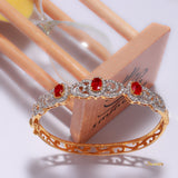 Ruby and Diamond Kanote Bracelet
