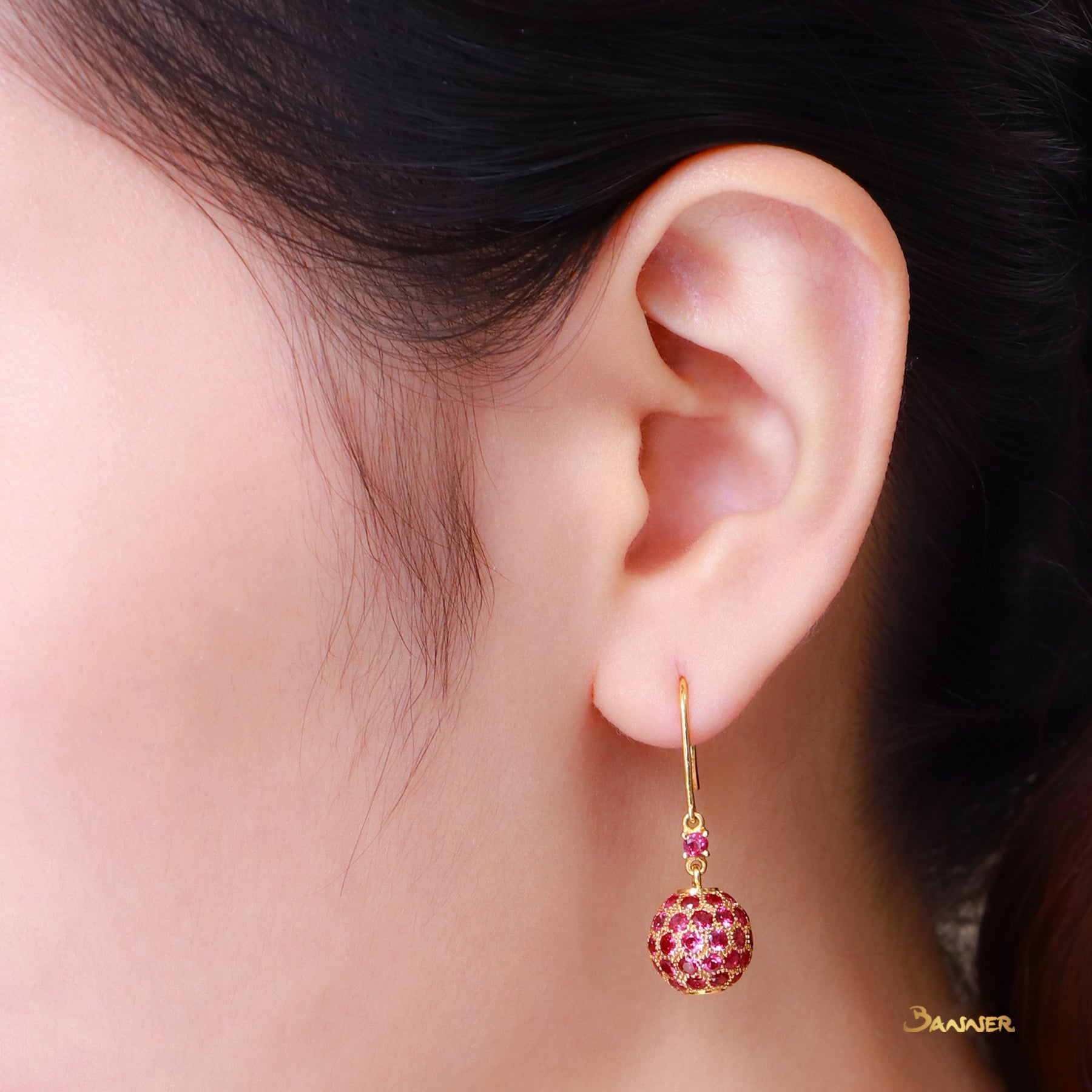 Ruby Baw Lone Earrings