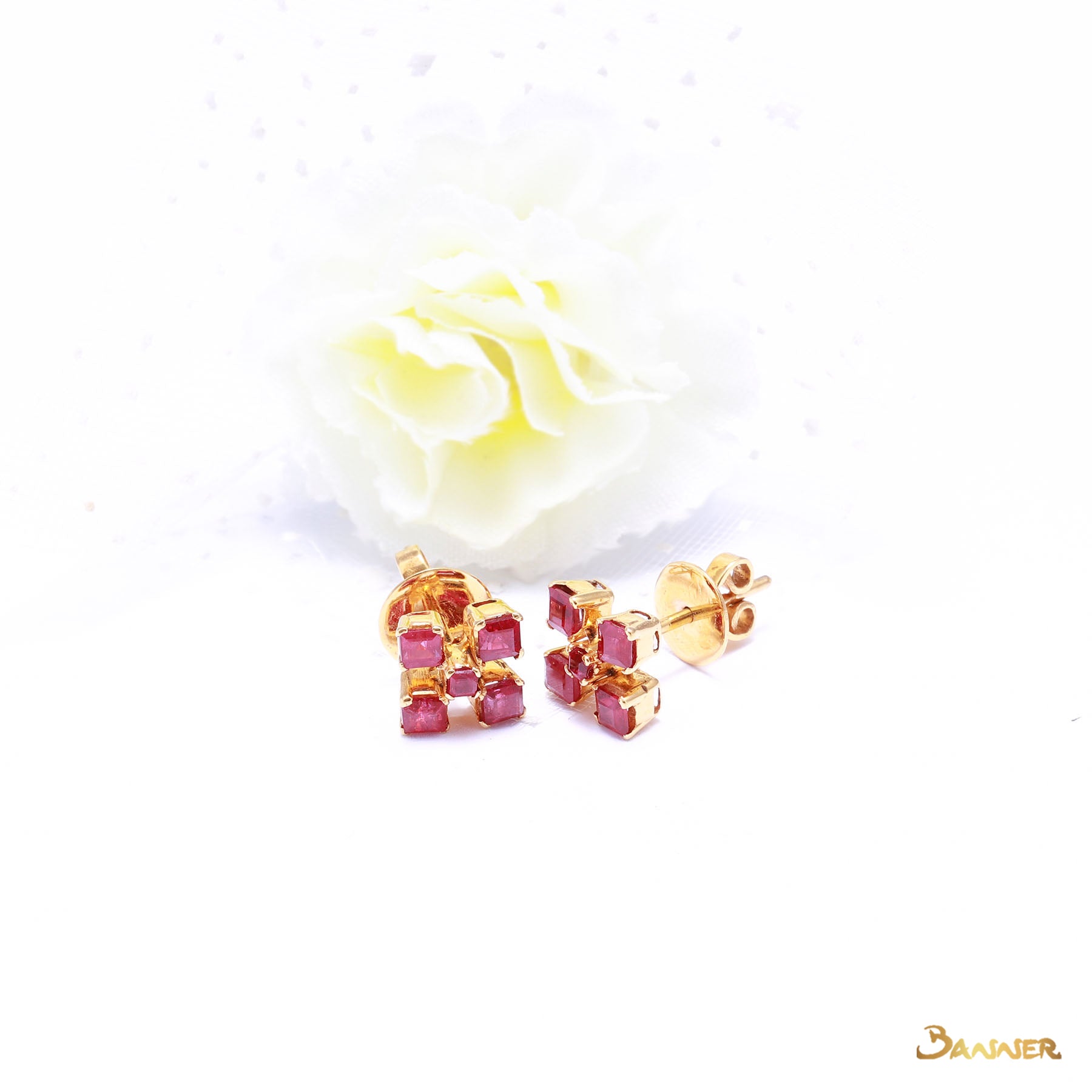 Ruby Earrings