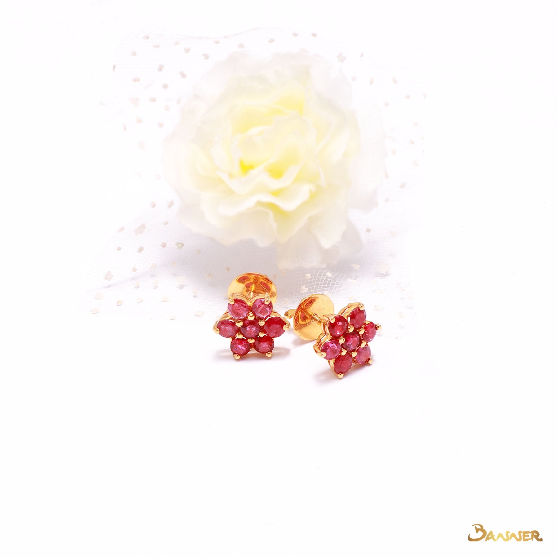 Ruby Chel Earrings