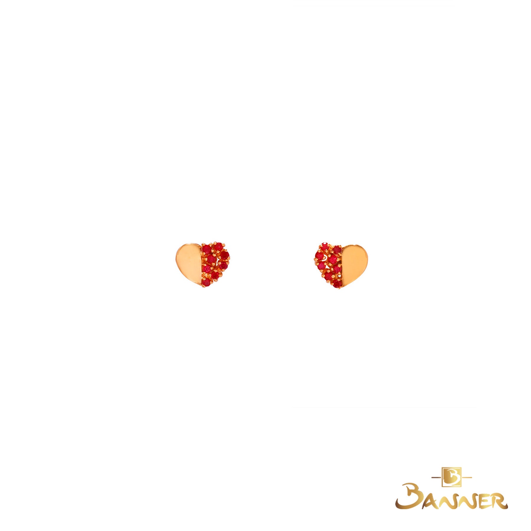 Ruby Love Earrings