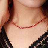Ruby Tennis Necklace (11.34 cts. t.w.)