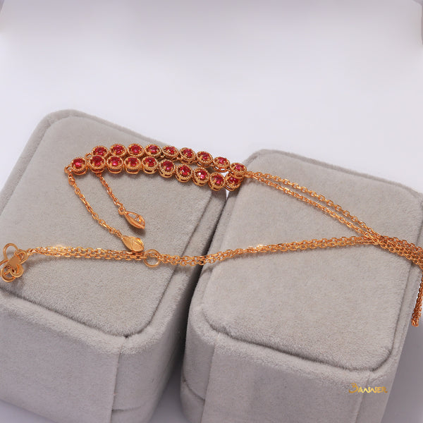 Ruby Vintage Necklace