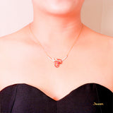 Ruby and Diamond Kanote Necklace