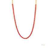 Ruby Tennis Necklace