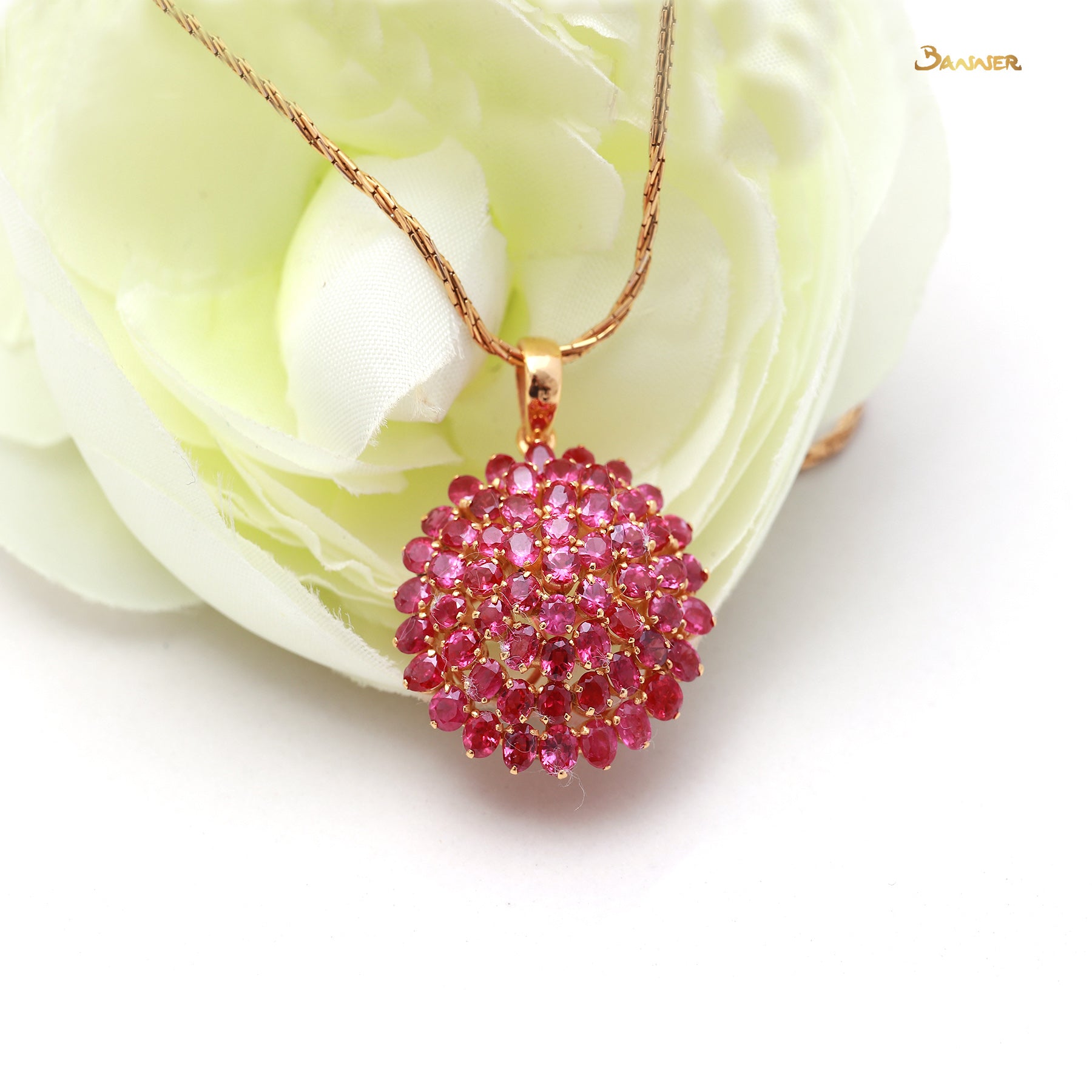 Ruby Kamout Pendant